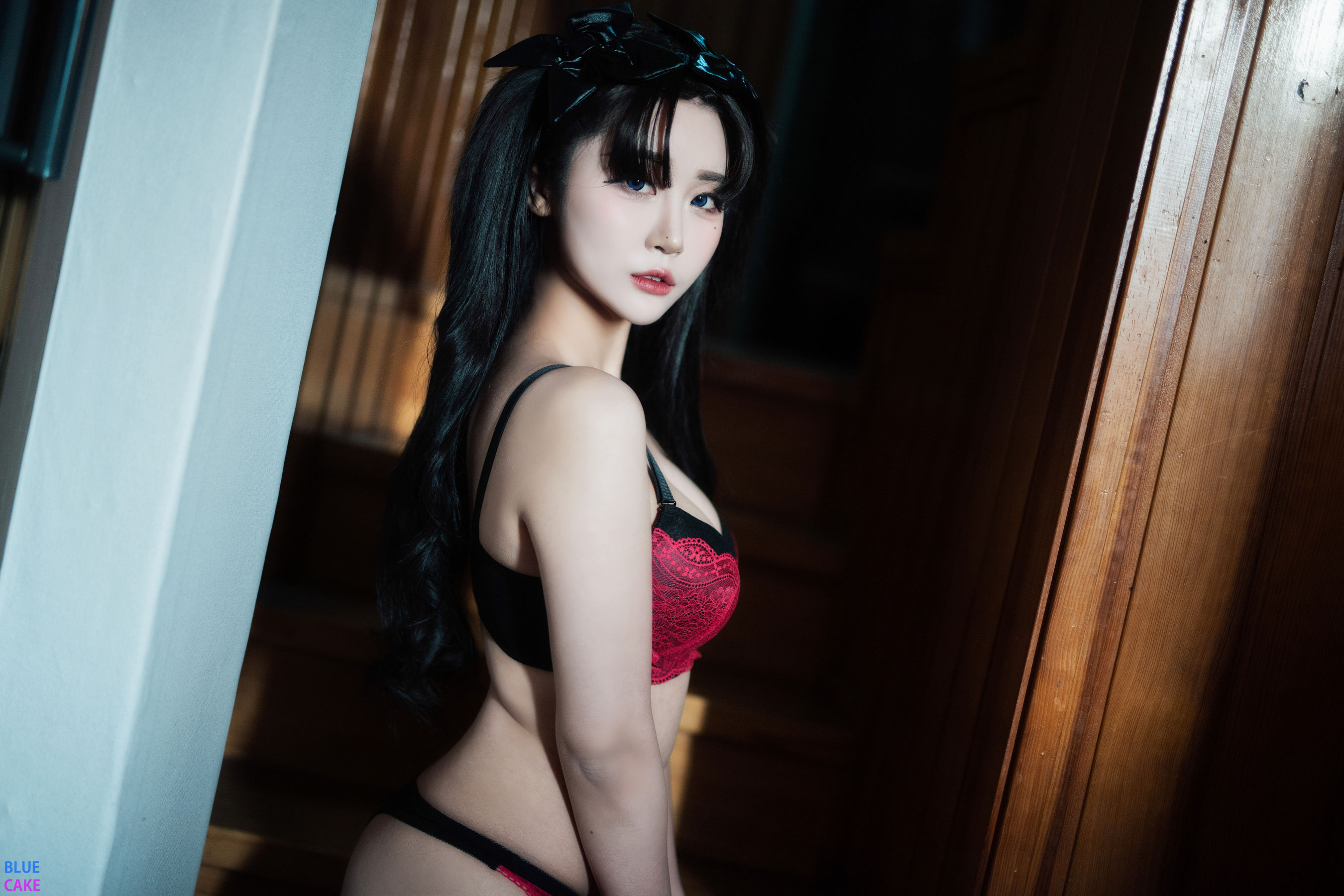 [BLUECAKE] Bomi  Zia – Fate Saber x Thosaka Rin 日韩美图-第22张
