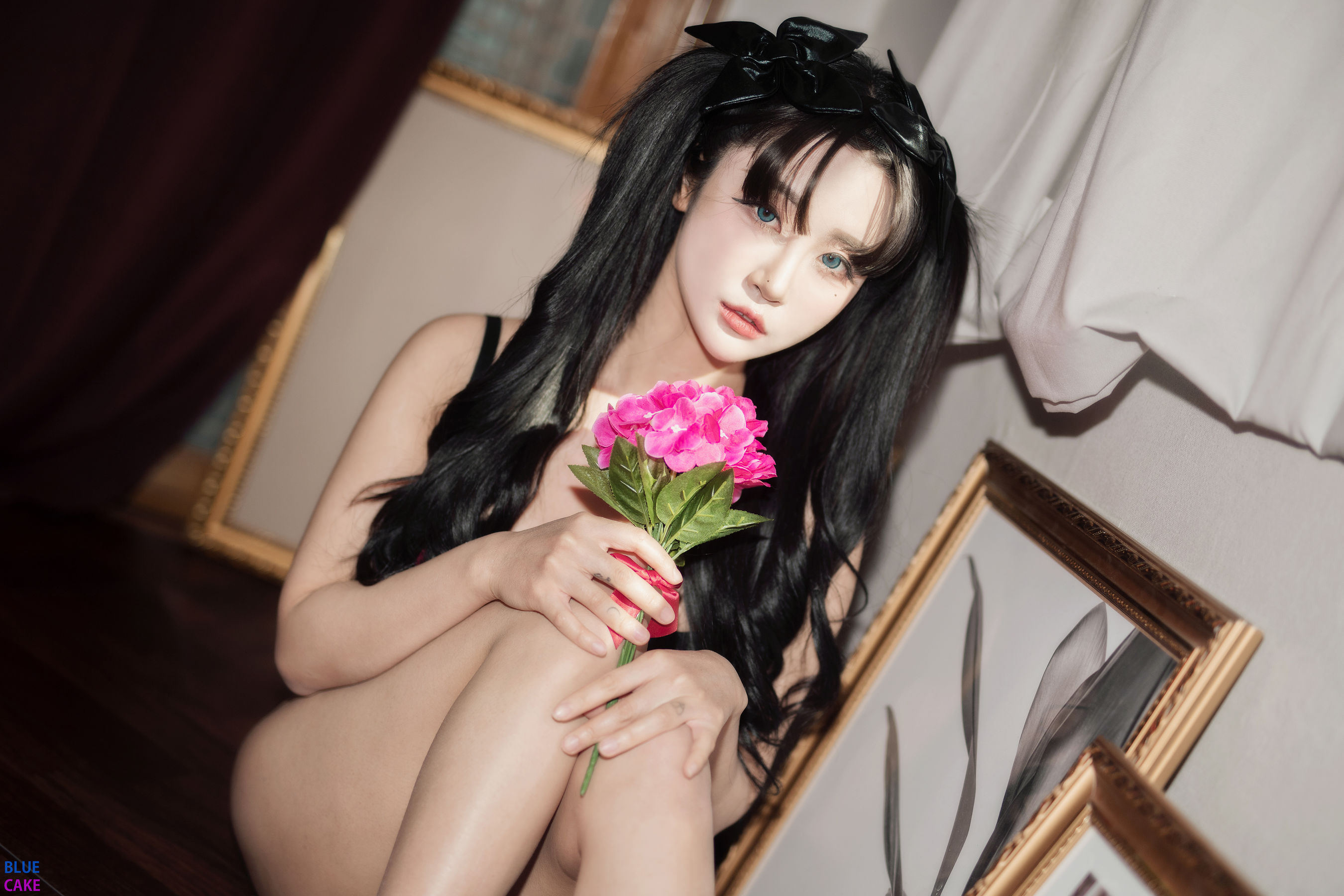 [BLUECAKE] Bomi  Zia – Fate Saber x Thosaka Rin 日韩美图-第28张