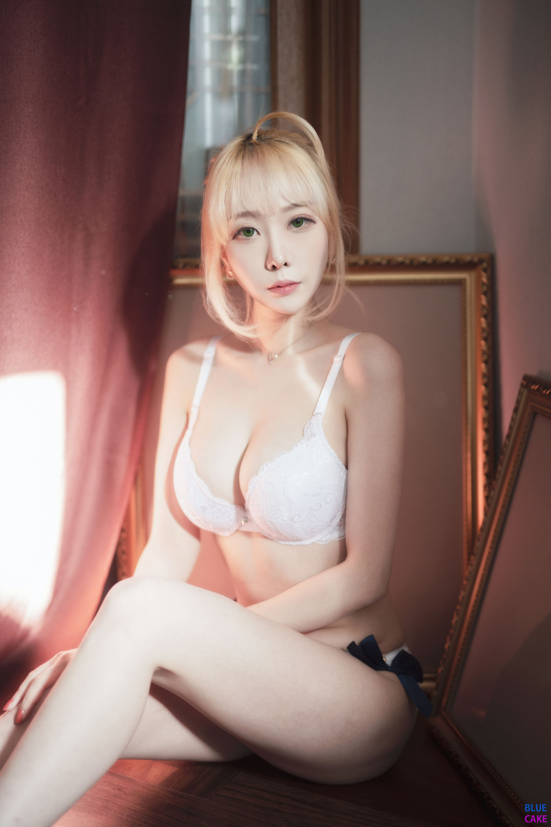 [BLUECAKE] Bomi  Zia – Fate Saber x Thosaka Rin 日韩美图-第82张