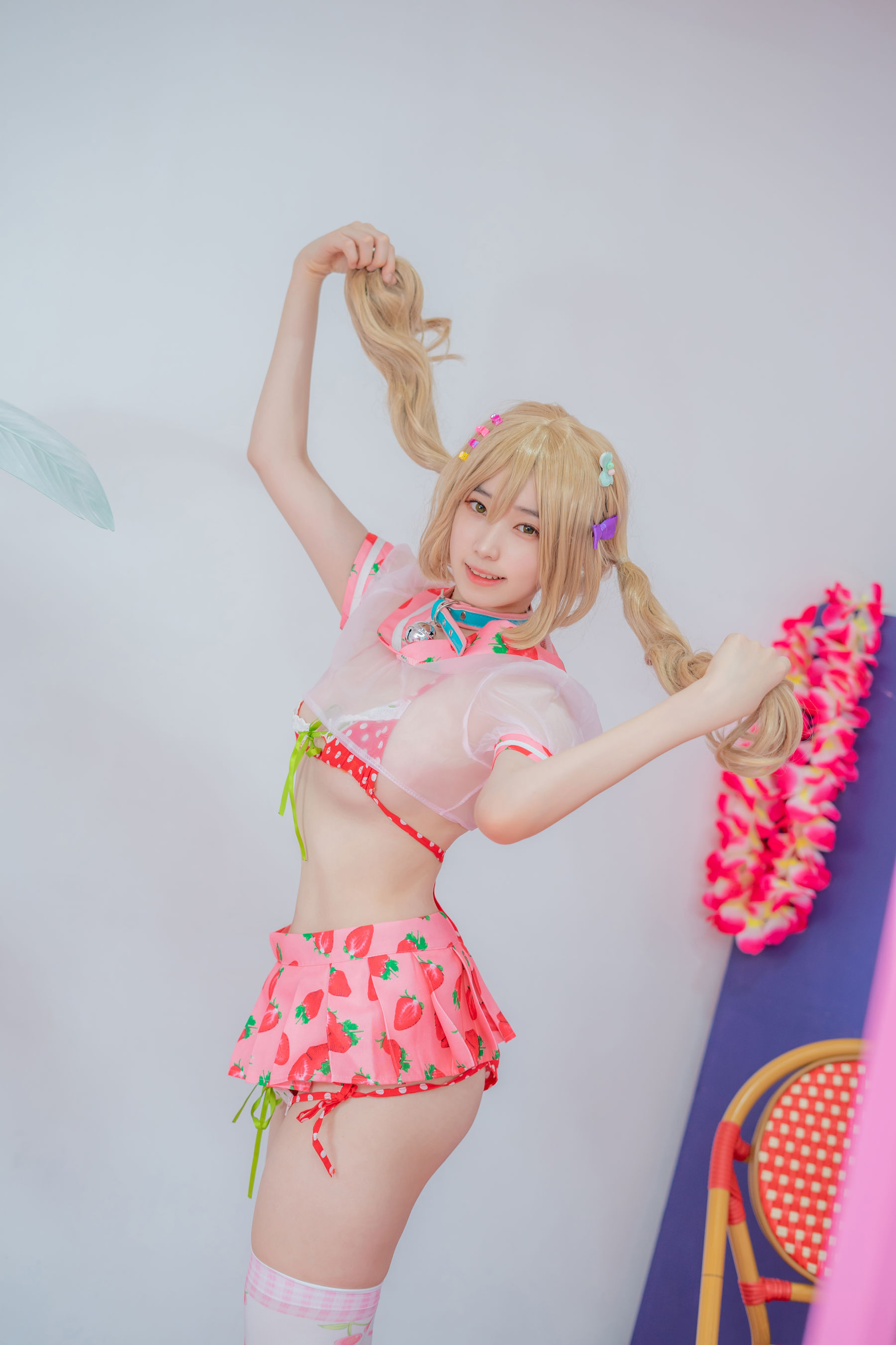 [CreamSoda] Bambi – Over knee socks 日韩美图-第1张