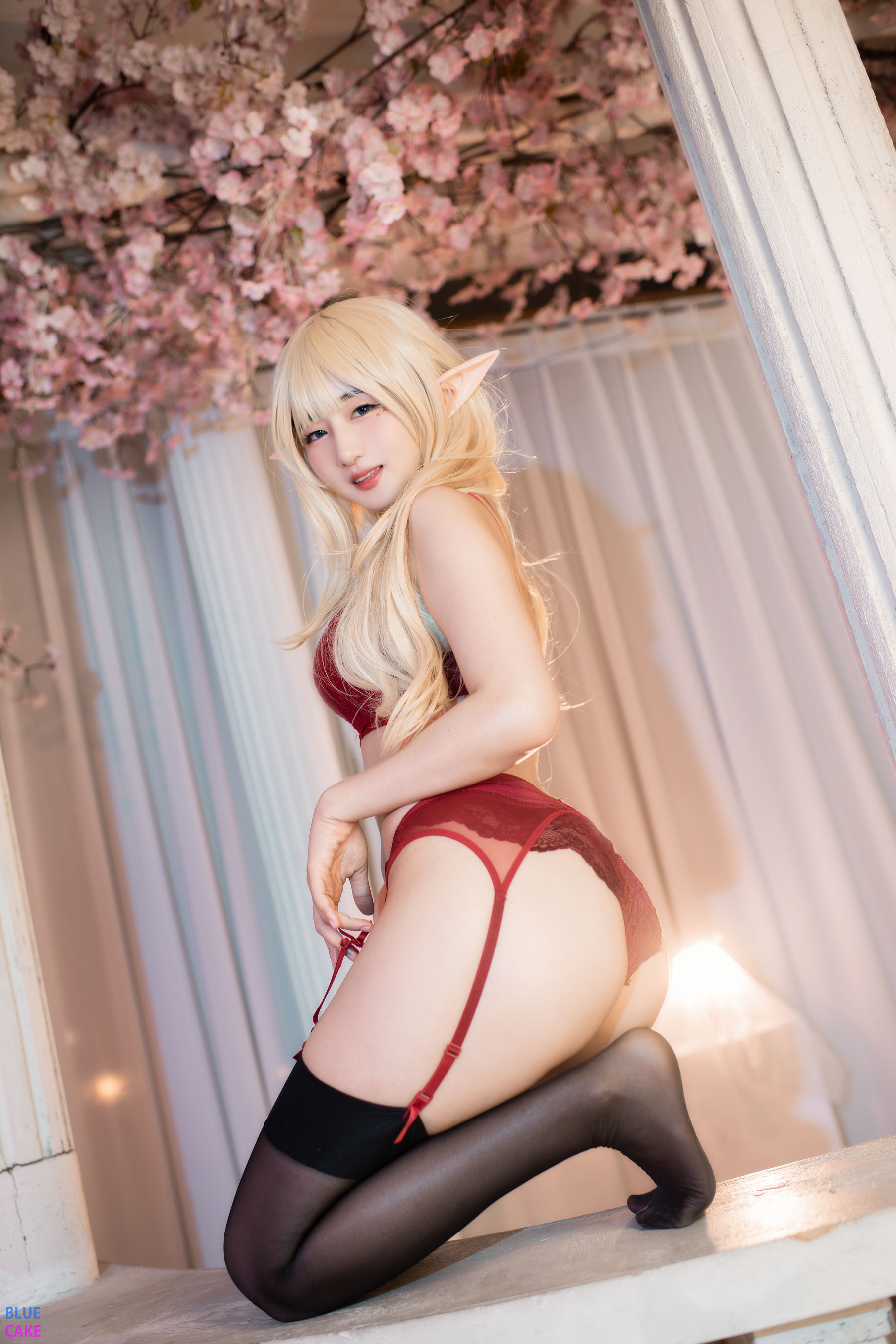 [BLUECAKE] Jina – Sun Elf  Moon Elf 日韩美图-第2张
