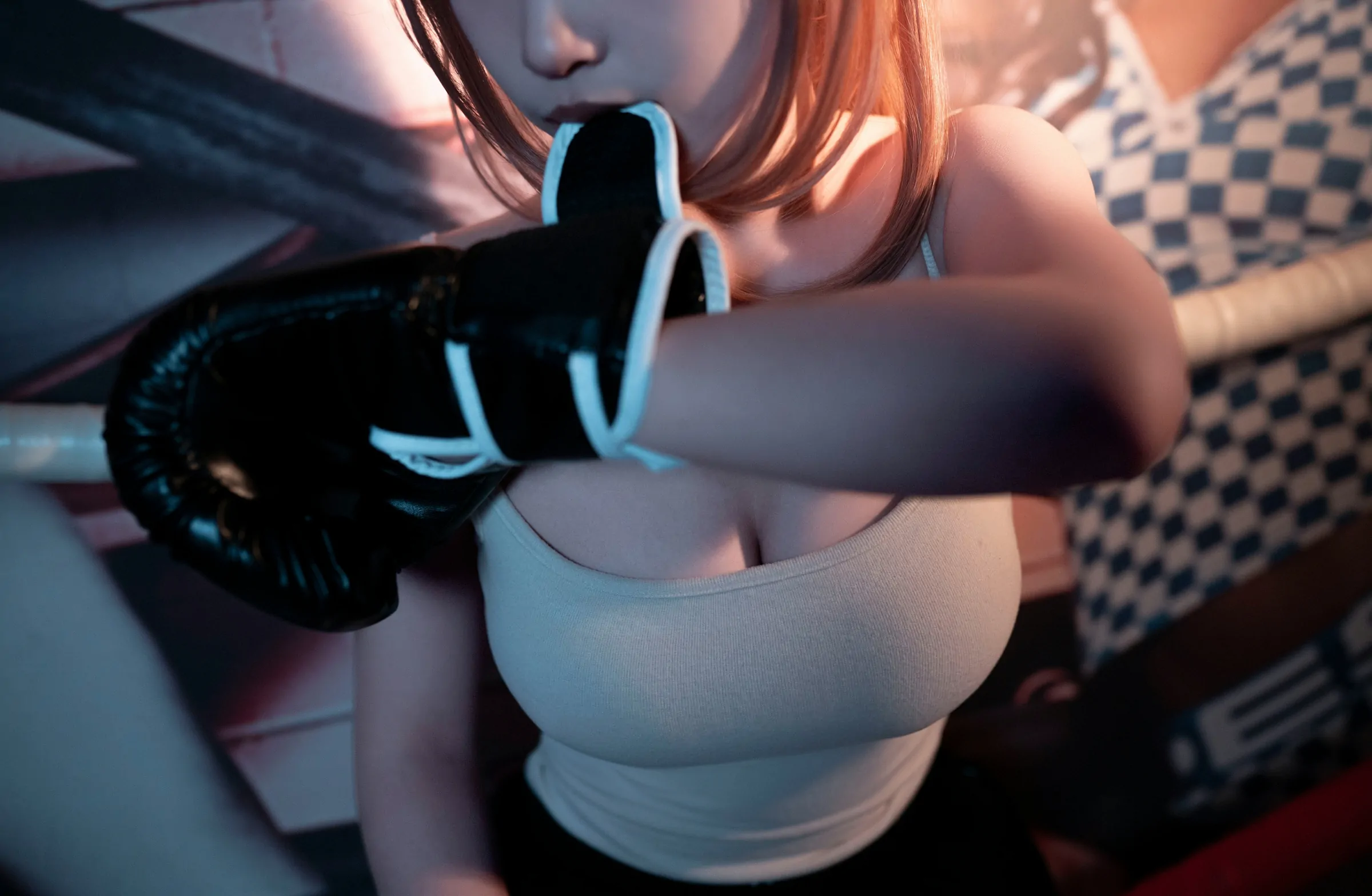 Bangni邦尼  致命拳击 Cosplay-第23张