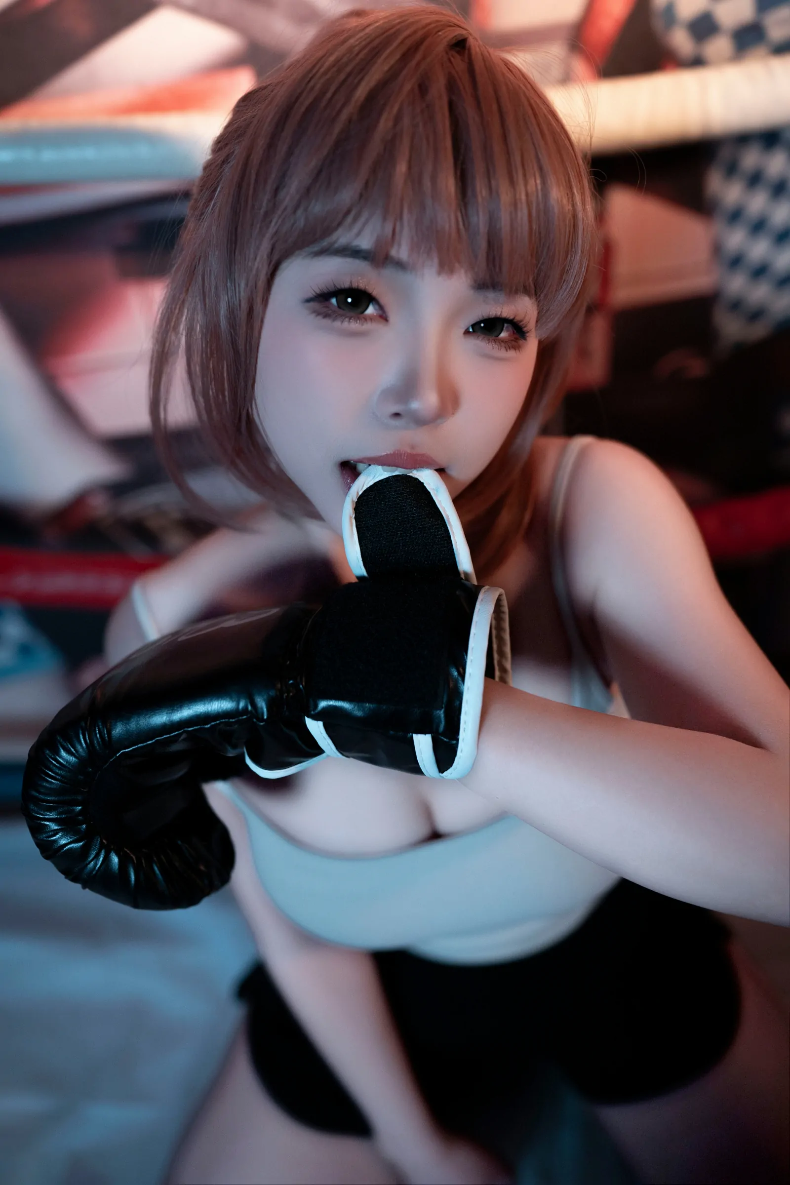 Bangni邦尼  致命拳击 Cosplay-第22张