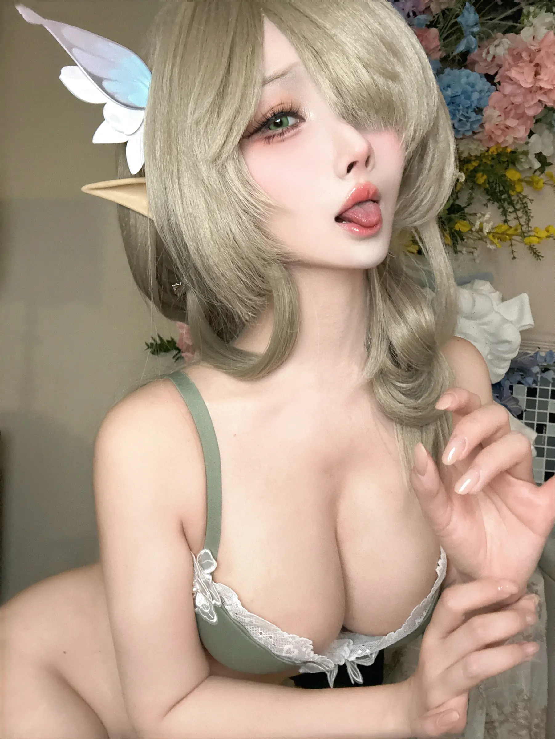 Rioko凉凉子  碧蓝航线 七省 内衣 Cosplay-第2张