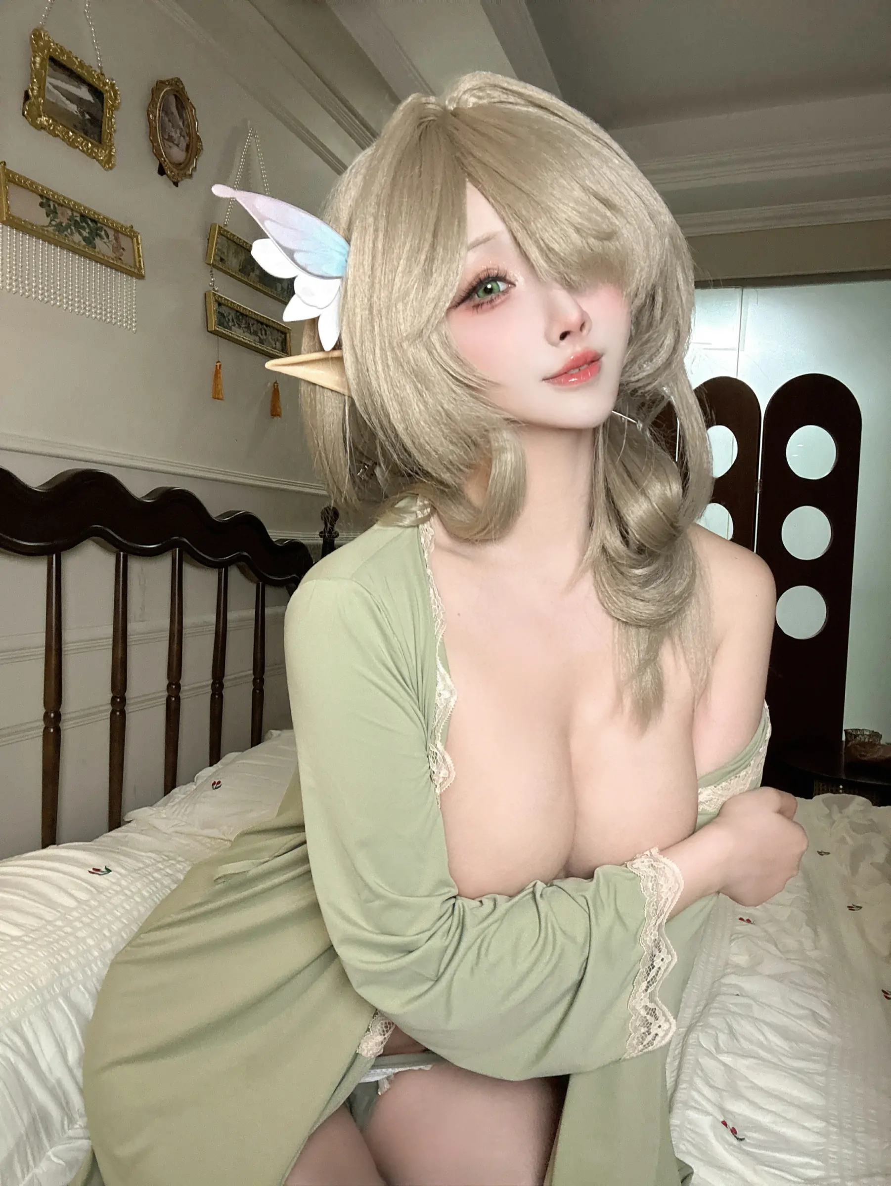 Rioko凉凉子  碧蓝航线 七省 内衣 Cosplay-第7张