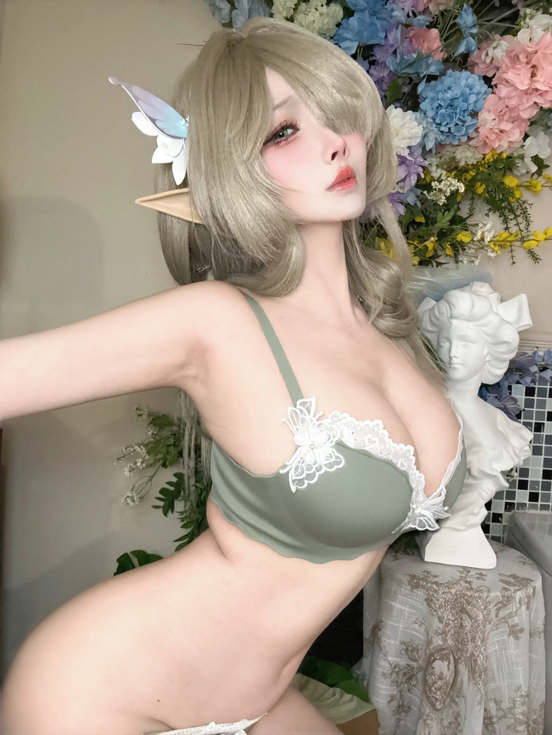 Rioko凉凉子  碧蓝航线 七省 内衣 Cosplay-第5张