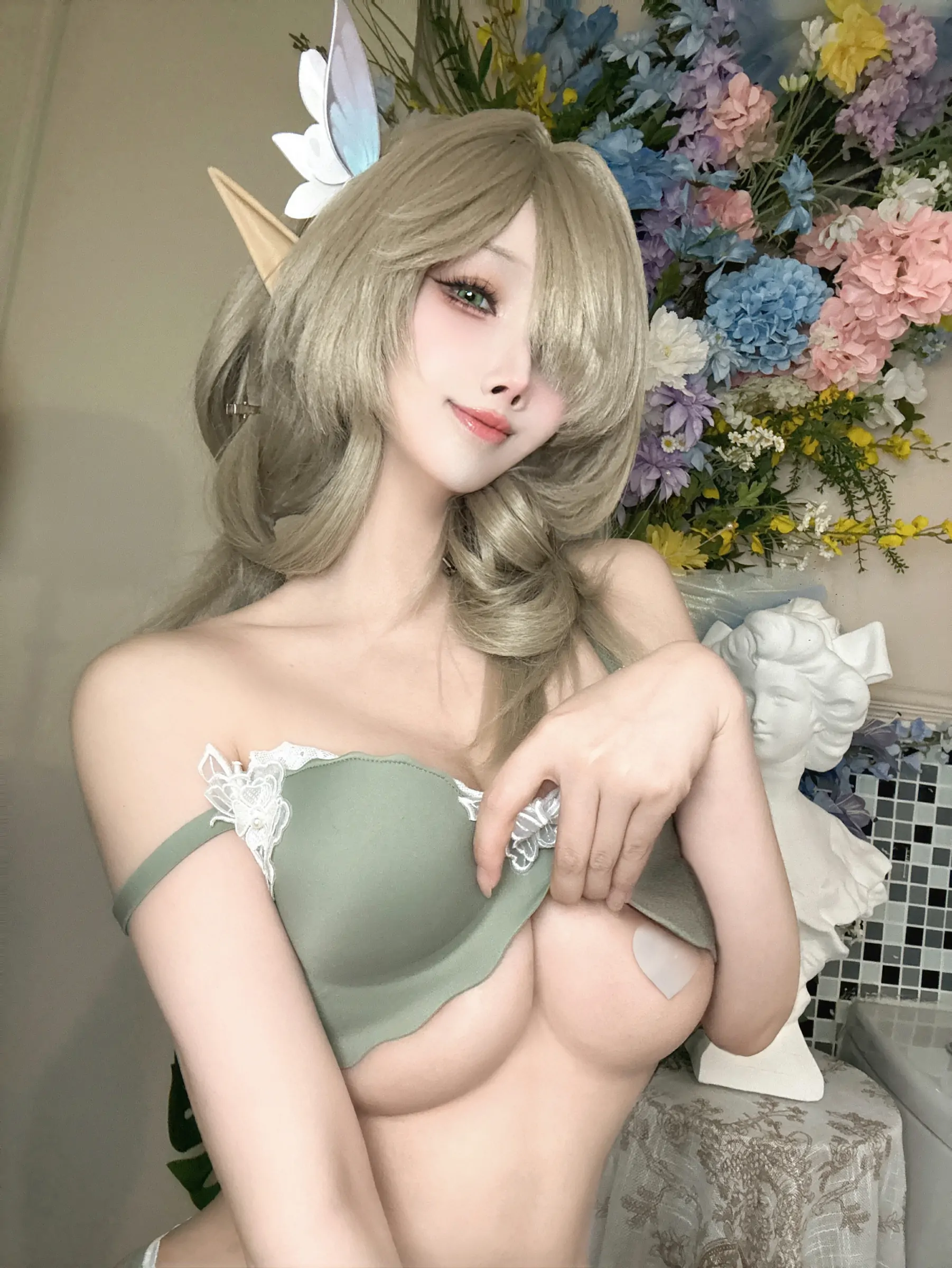 Rioko凉凉子  碧蓝航线 七省 内衣 Cosplay-第4张