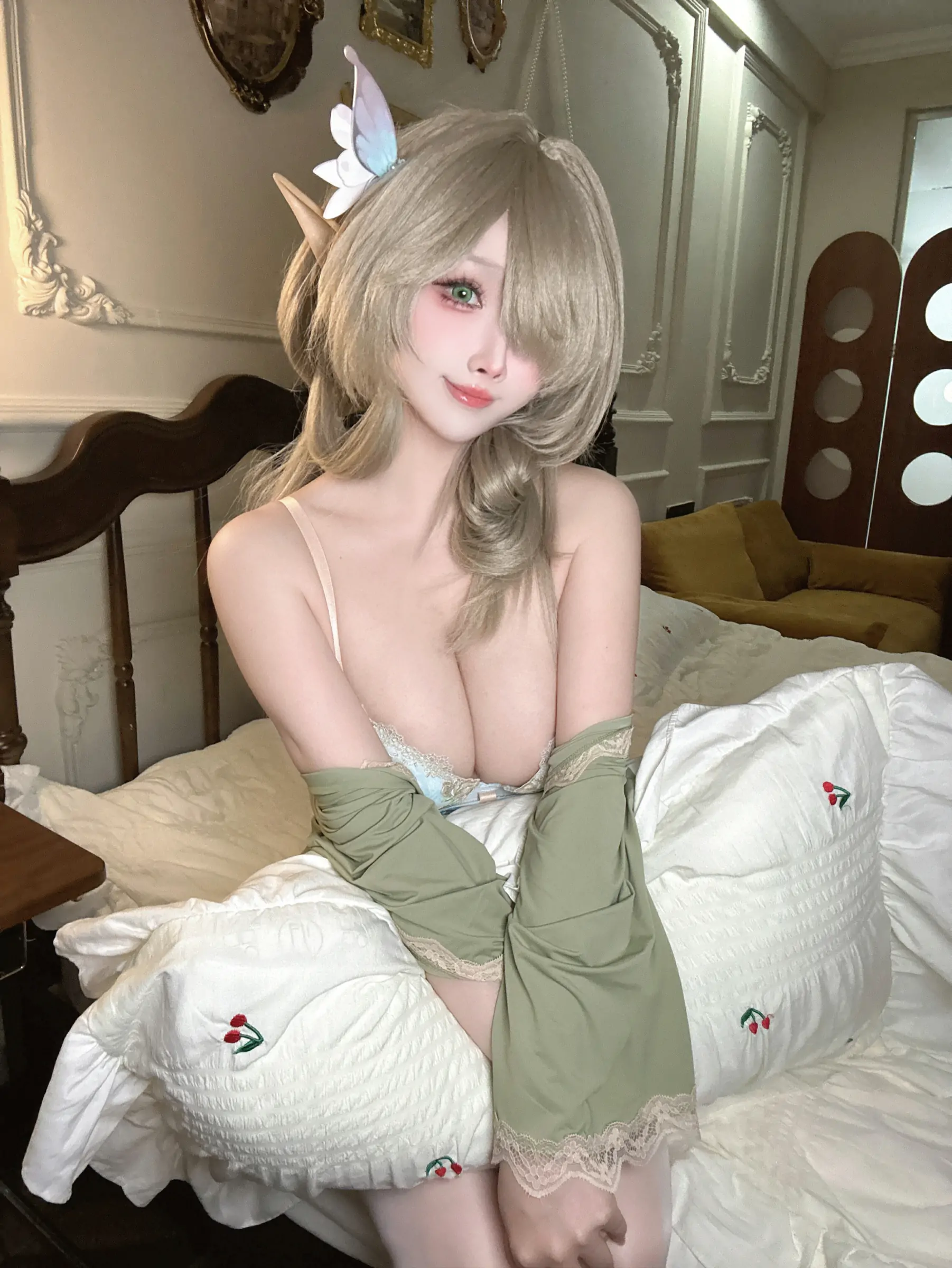 Rioko凉凉子  碧蓝航线 七省 内衣 Cosplay-第8张