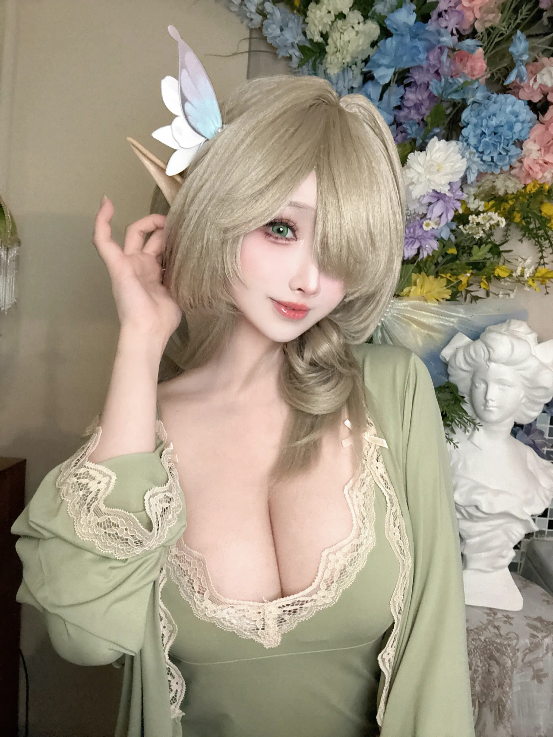 Rioko凉凉子  碧蓝航线 七省 内衣 Cosplay-第27张