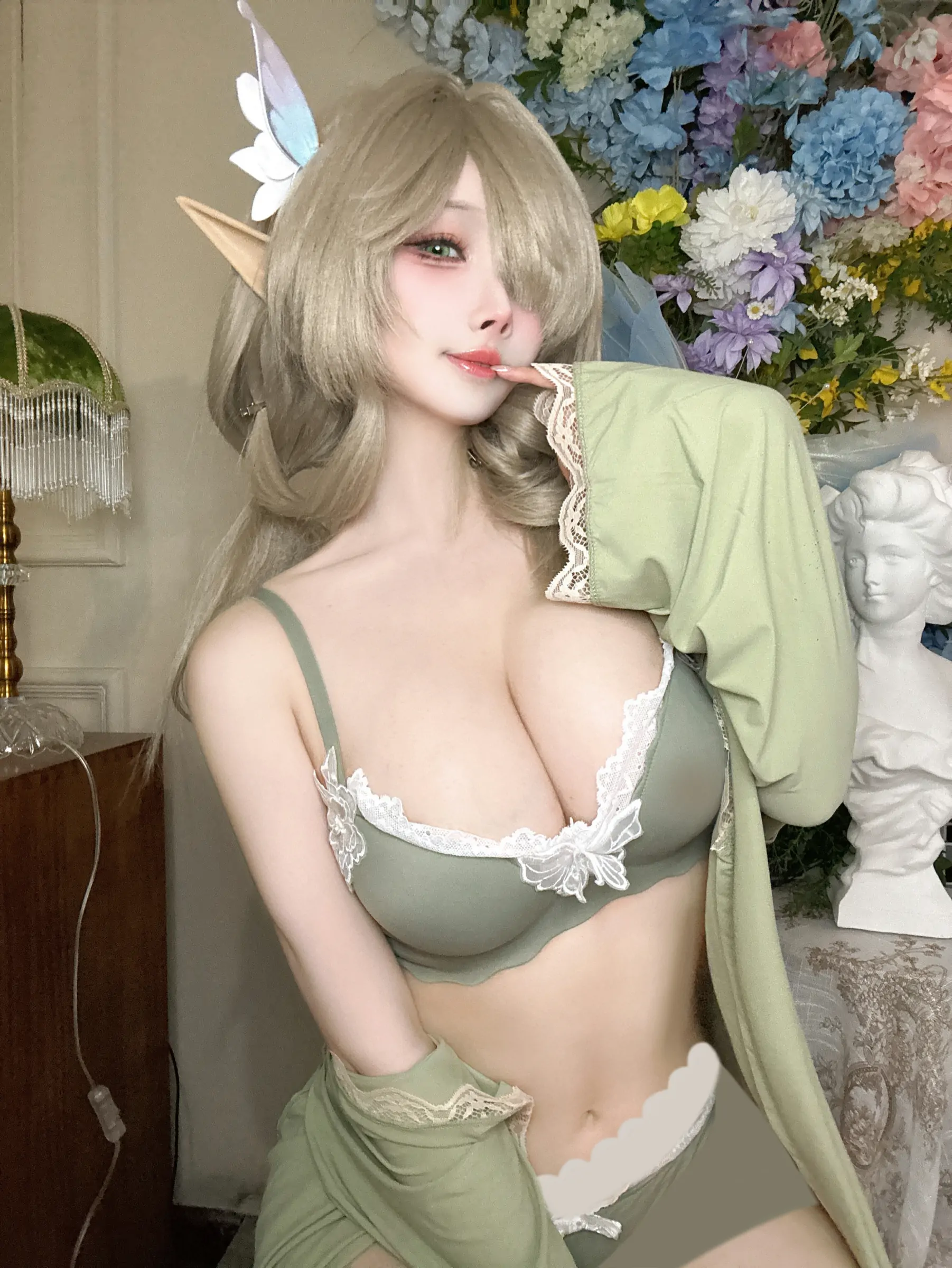 Rioko凉凉子  碧蓝航线 七省 内衣 Cosplay-第29张