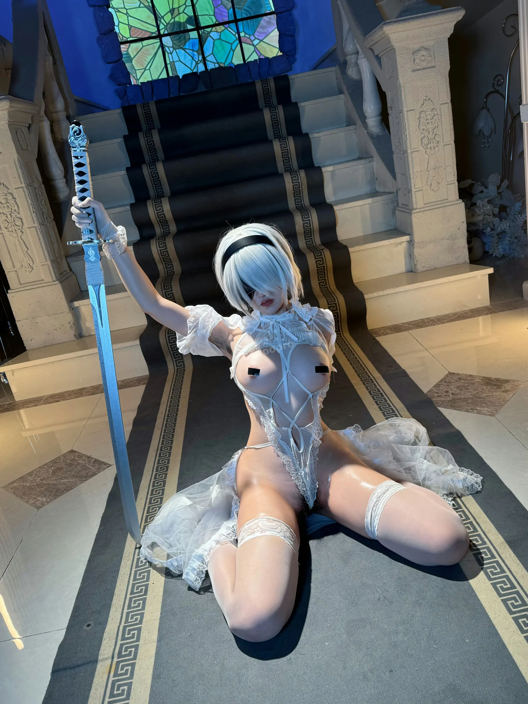 阿薰kaOri – 2B白花嫁 Cosplay-第59张