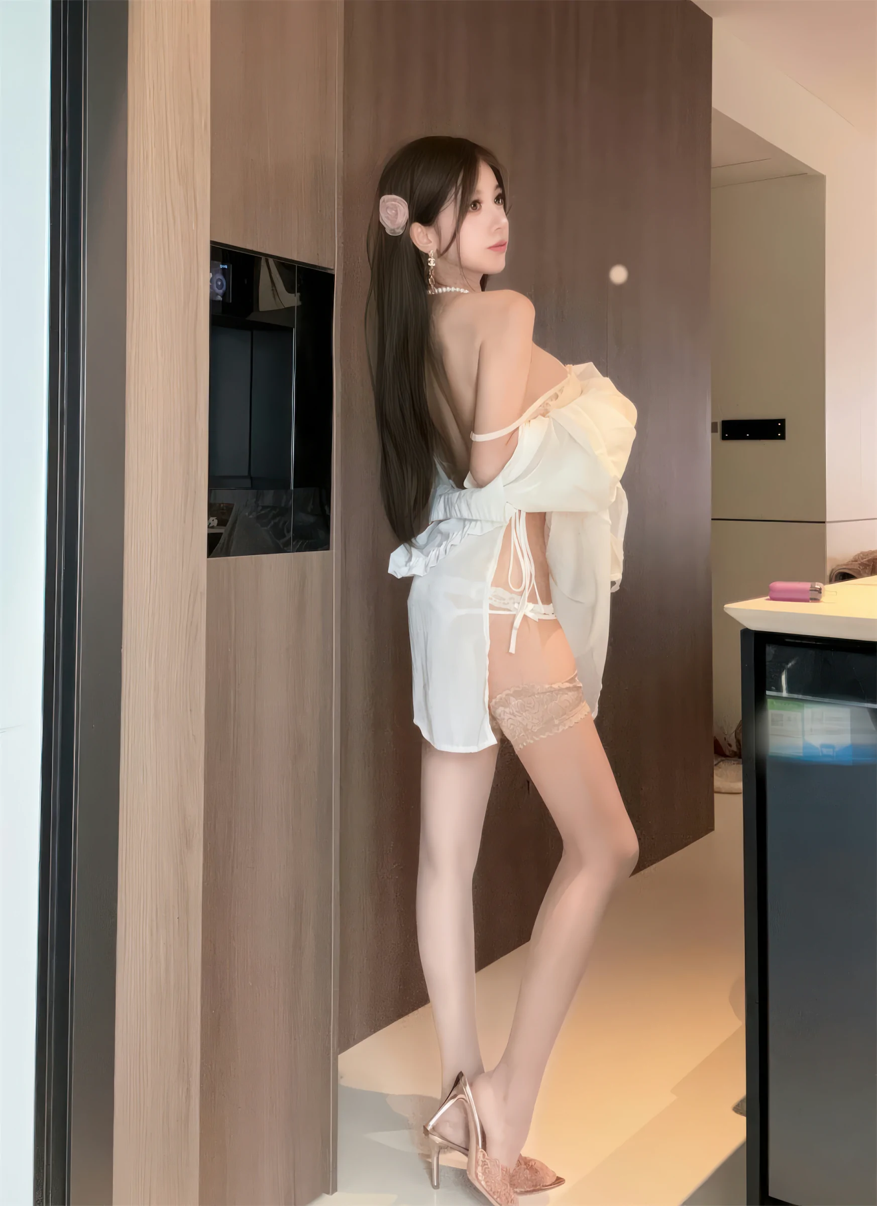 过期米线线喵  羞涩の妻 Cosplay-第35张