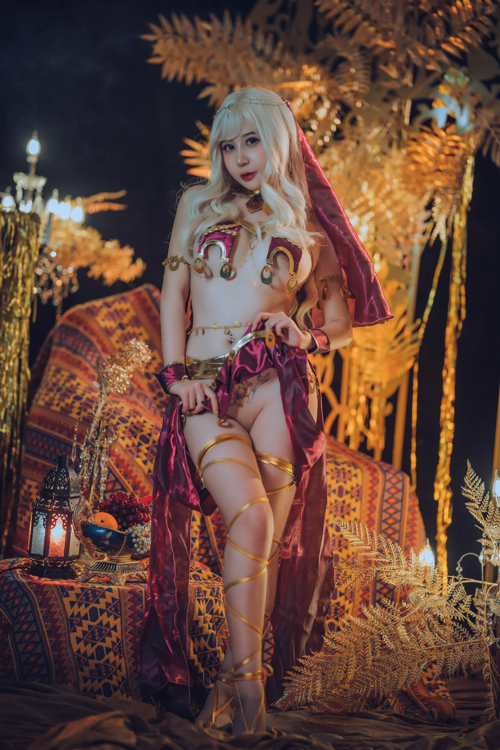 蜜蜜子Kimmie  异域舞姬 Cosplay-第2张