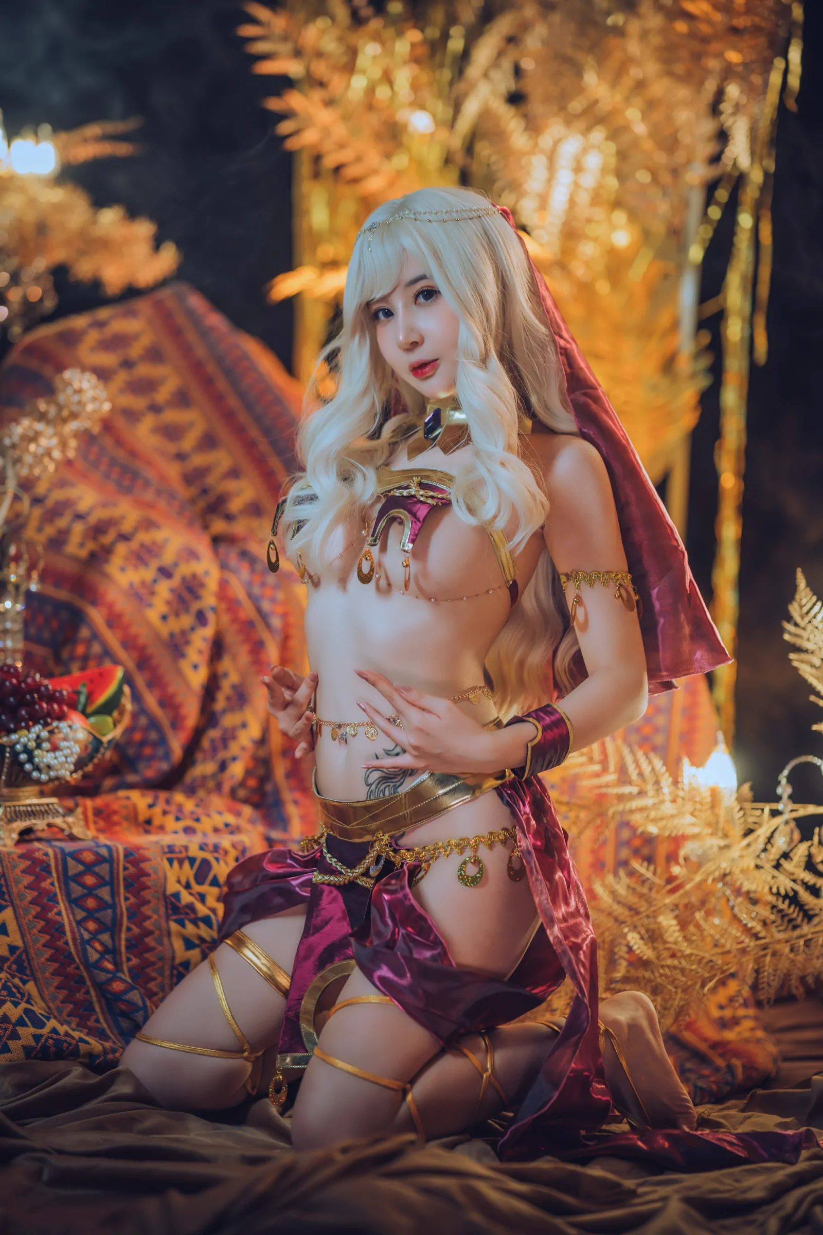 蜜蜜子Kimmie  异域舞姬 Cosplay-第5张