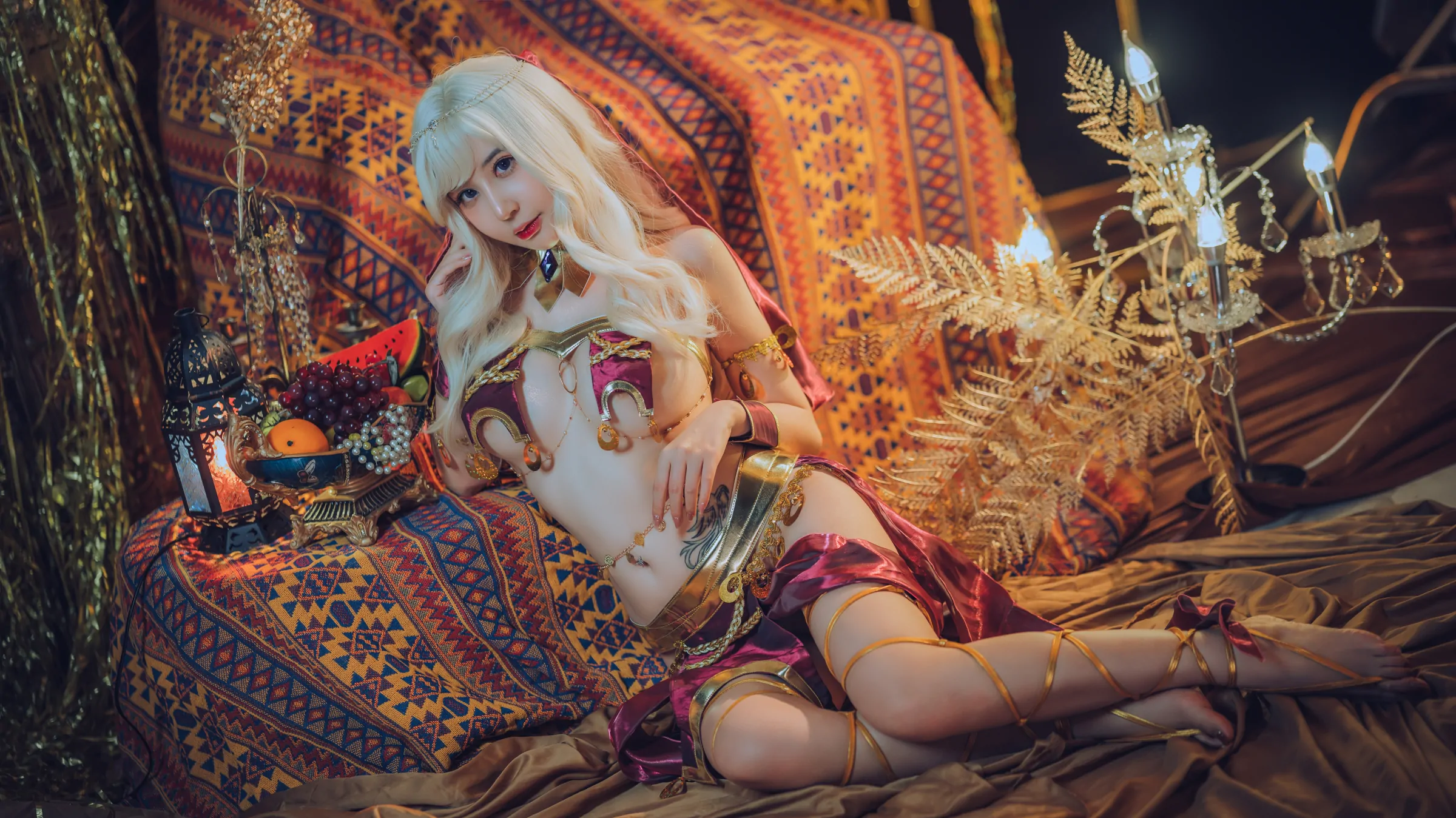 蜜蜜子Kimmie  异域舞姬 Cosplay-第6张