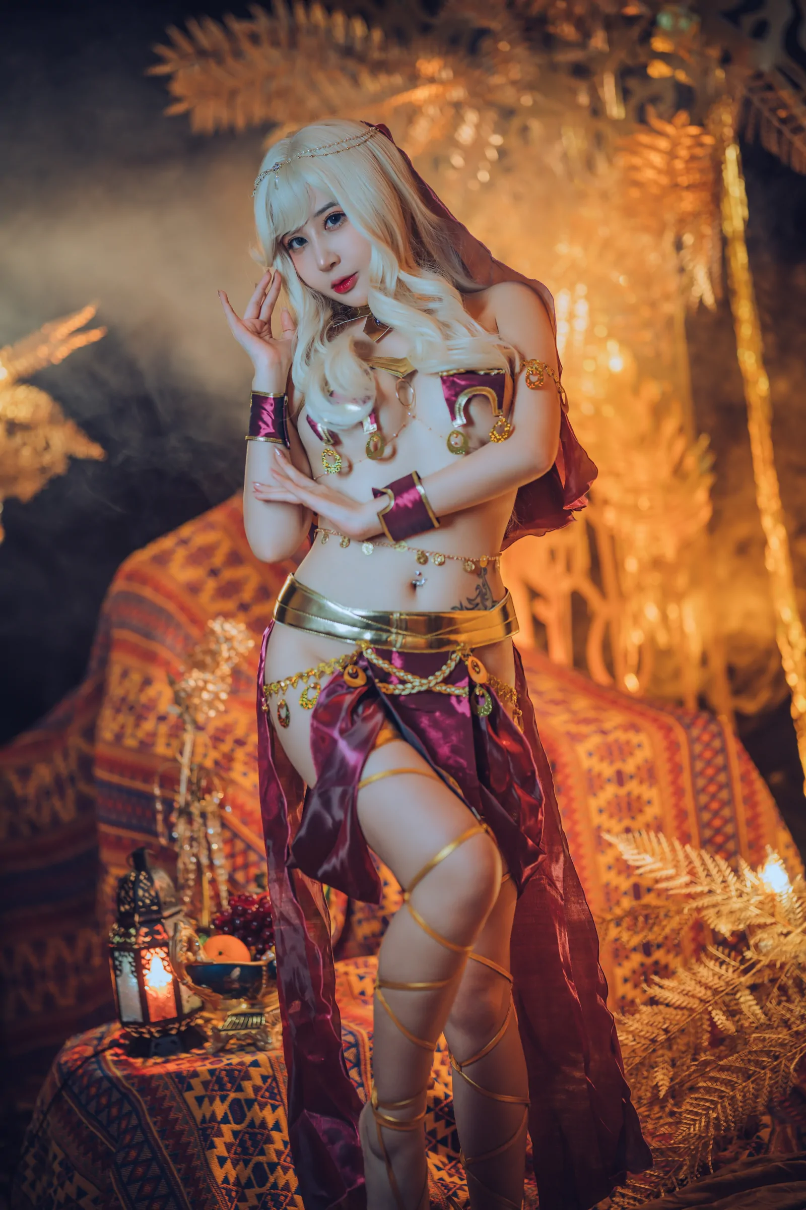 蜜蜜子Kimmie  异域舞姬 Cosplay-第3张