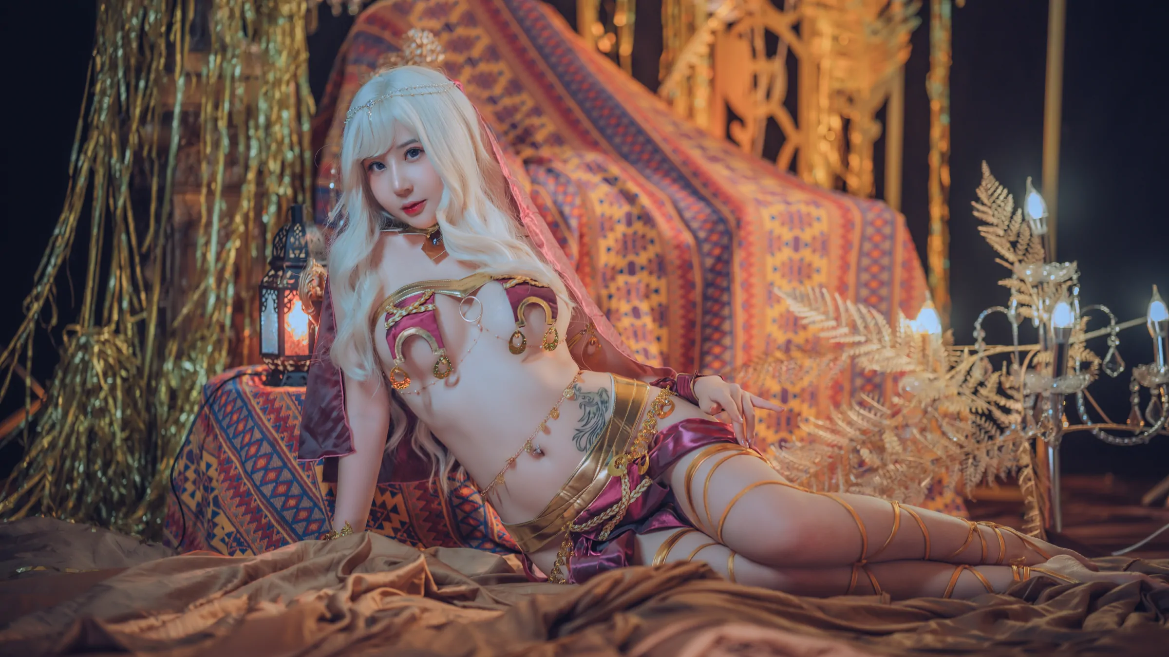 蜜蜜子Kimmie  异域舞姬 Cosplay-第7张