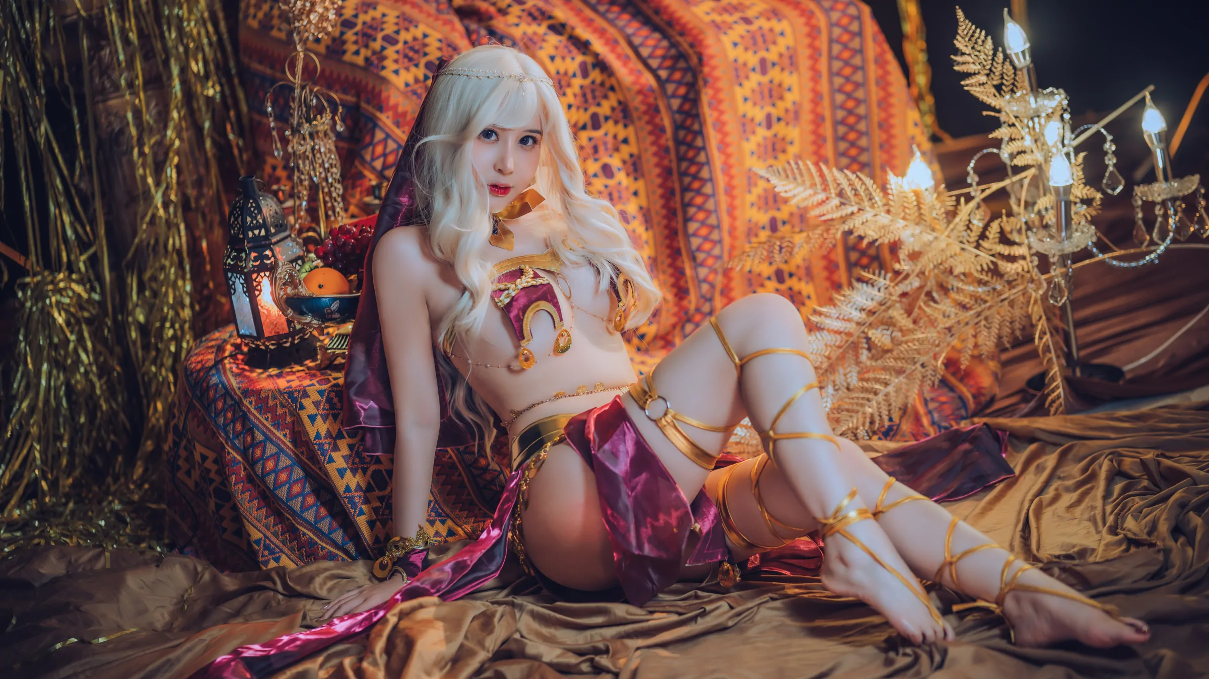 蜜蜜子Kimmie  异域舞姬 Cosplay-第9张