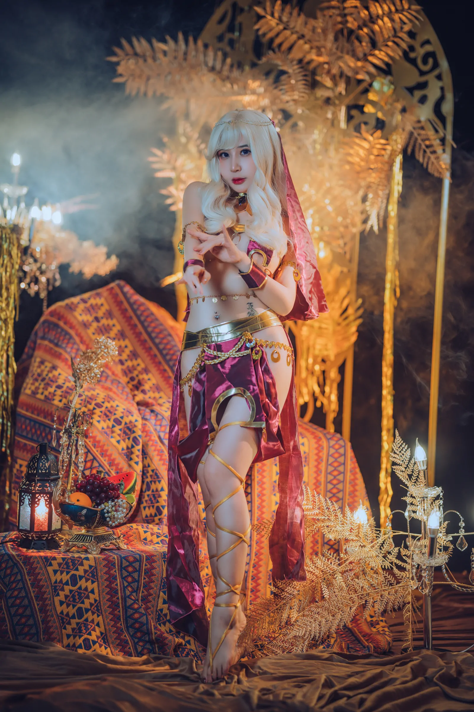 蜜蜜子Kimmie  异域舞姬 Cosplay-第13张