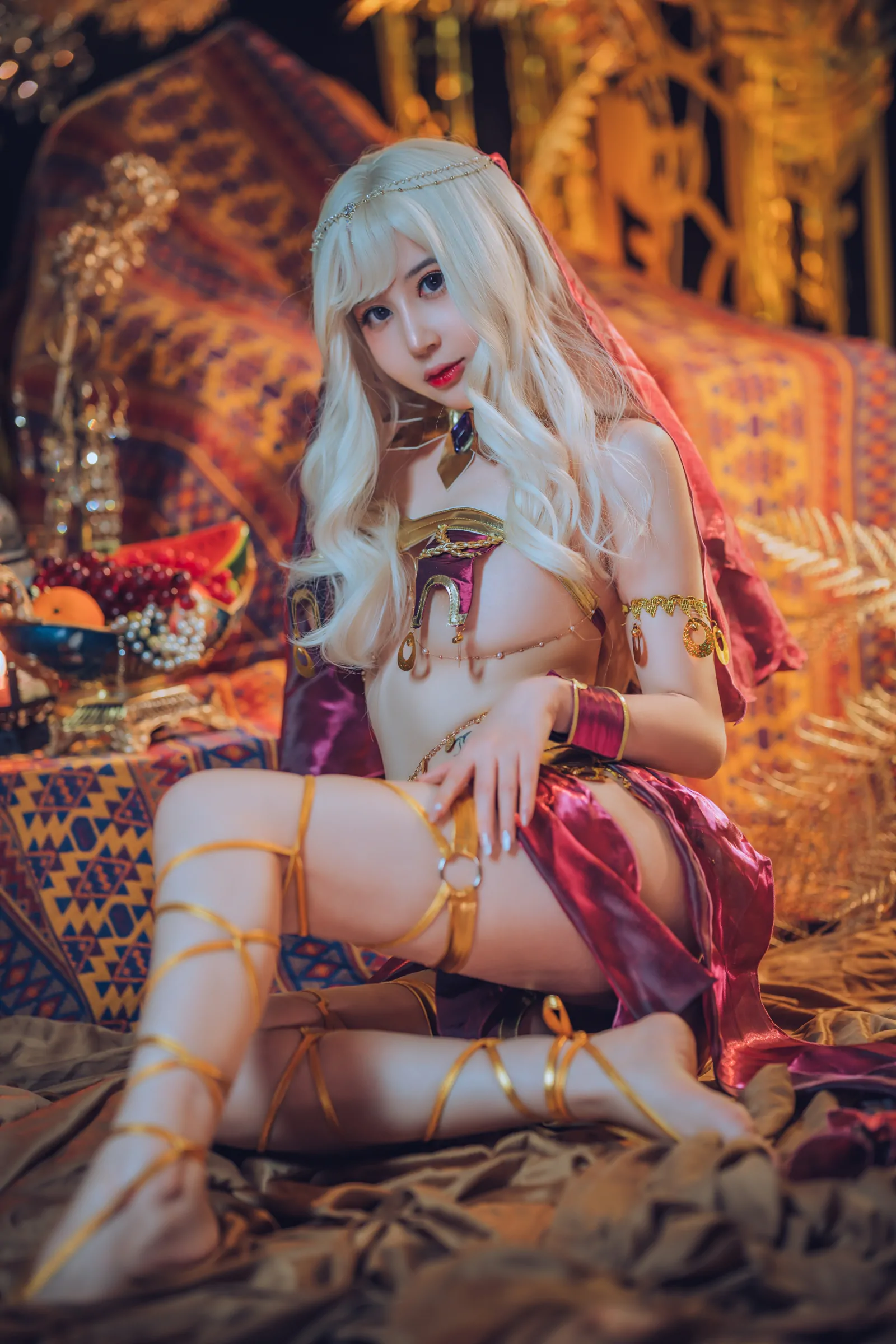 蜜蜜子Kimmie  异域舞姬 Cosplay-第16张