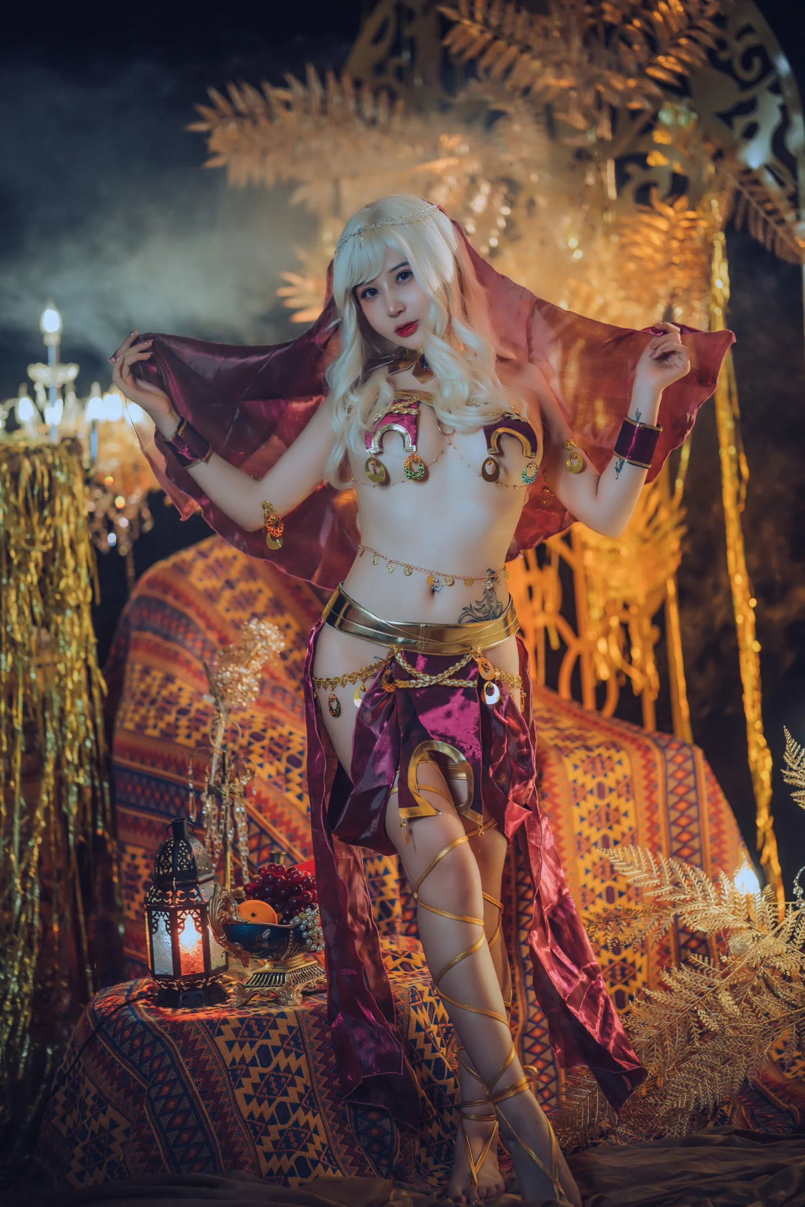 蜜蜜子Kimmie  异域舞姬 Cosplay-第26张