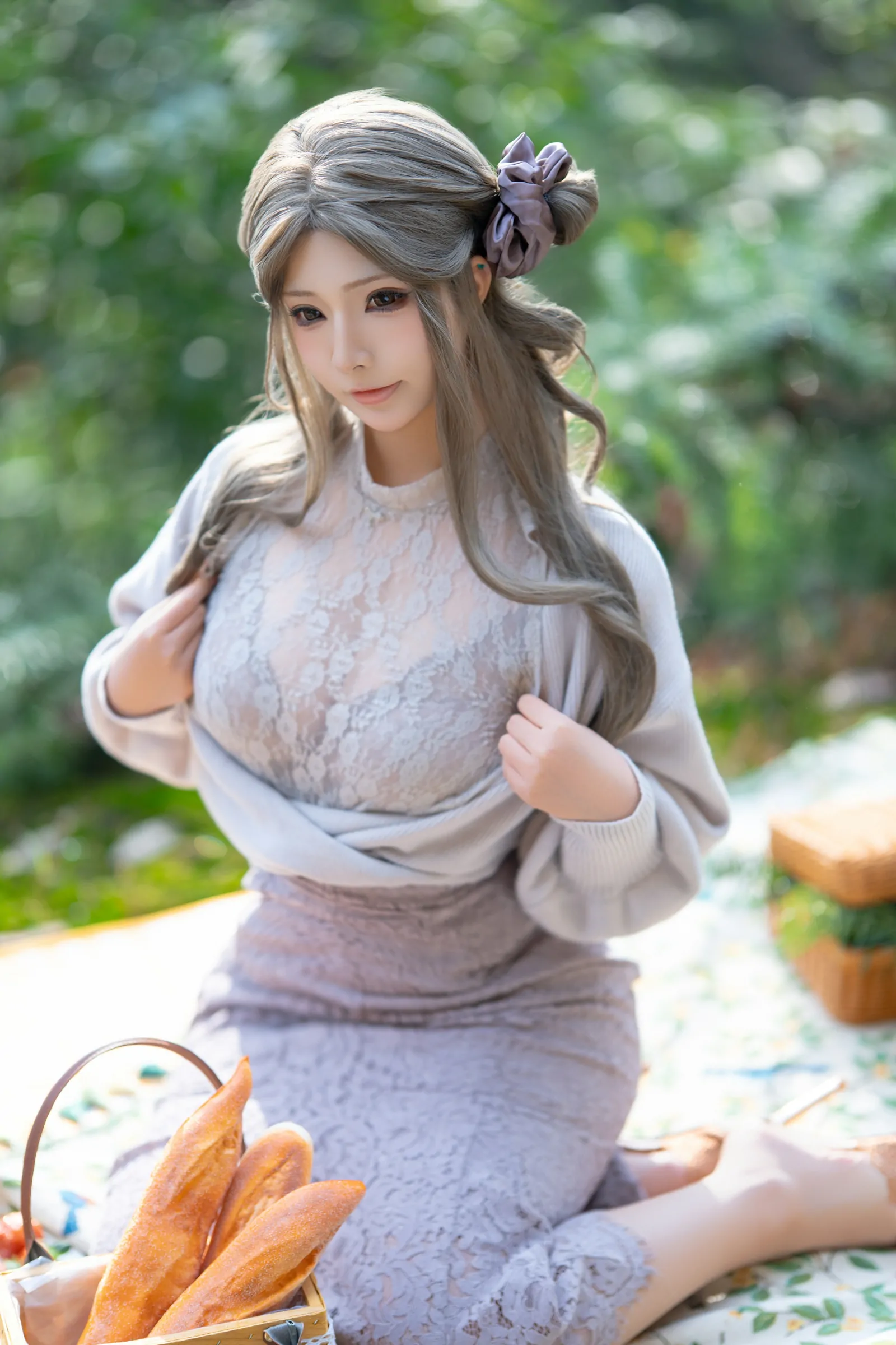 yuuhui玉汇  太太的春游计划 Cosplay-第8张