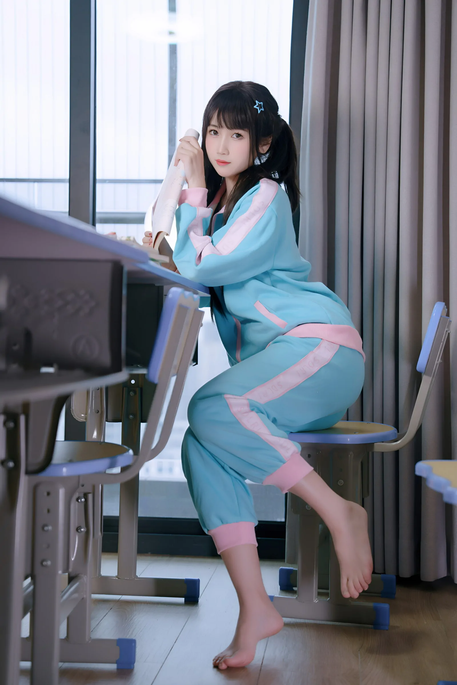不呆猫  涂油教室实习生 Cosplay-第74张
