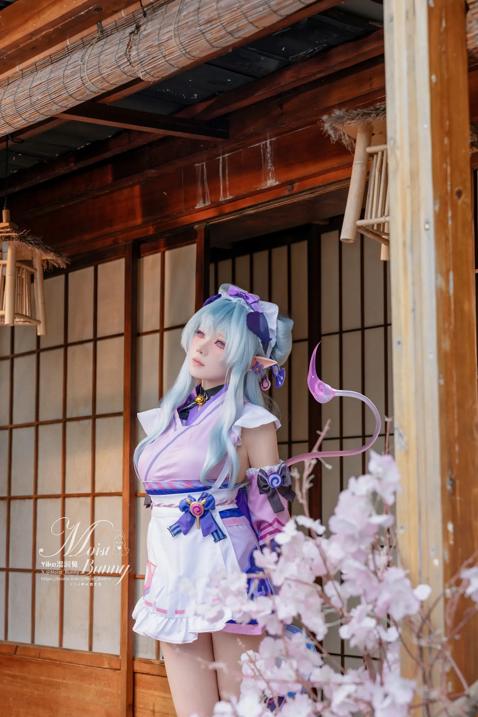 Yiko湿润兔 -『浮枕朝颜-梦见月瑞希』红昭愿 Cosplay-第5张
