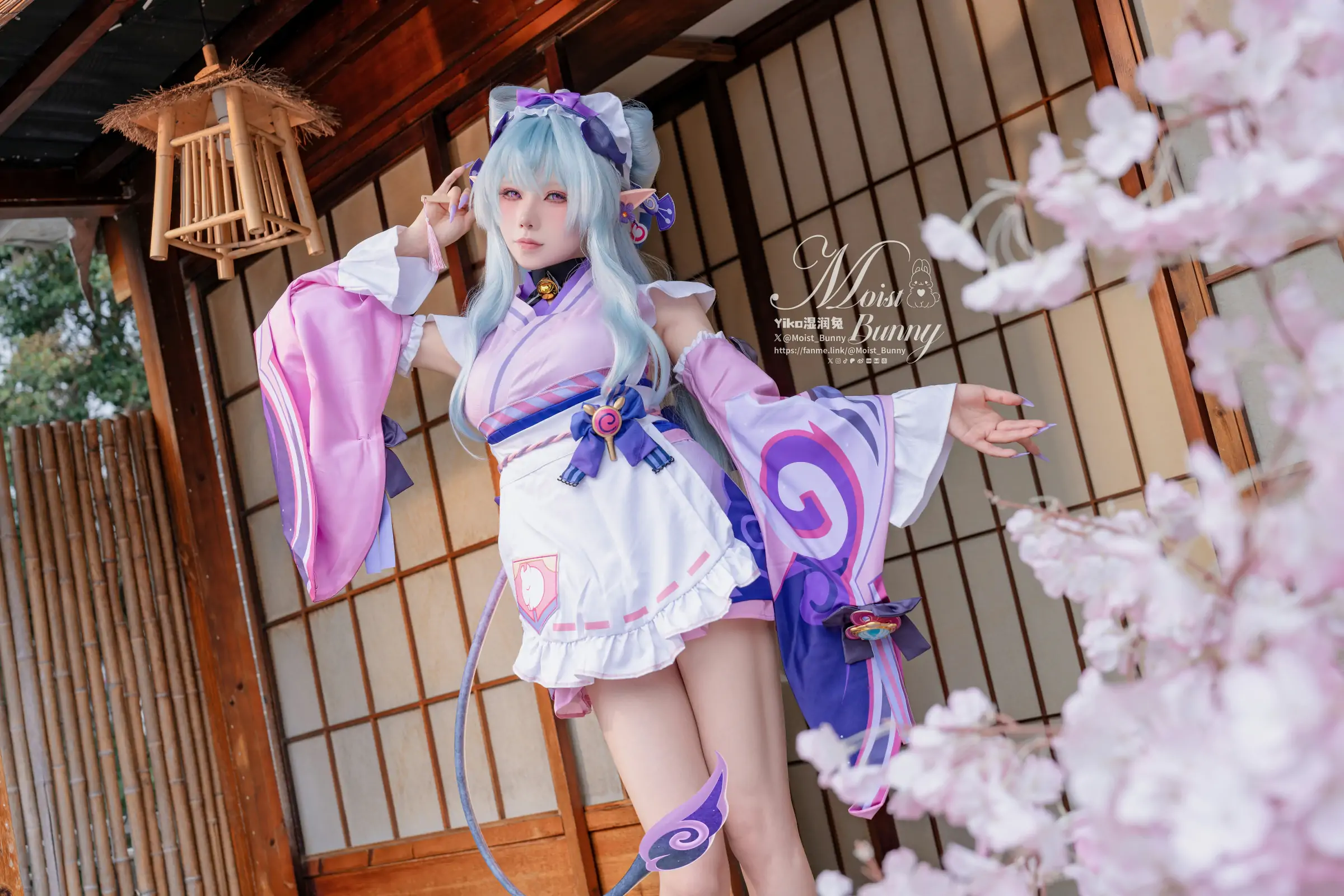 Yiko湿润兔 -『浮枕朝颜-梦见月瑞希』红昭愿 Cosplay-第4张