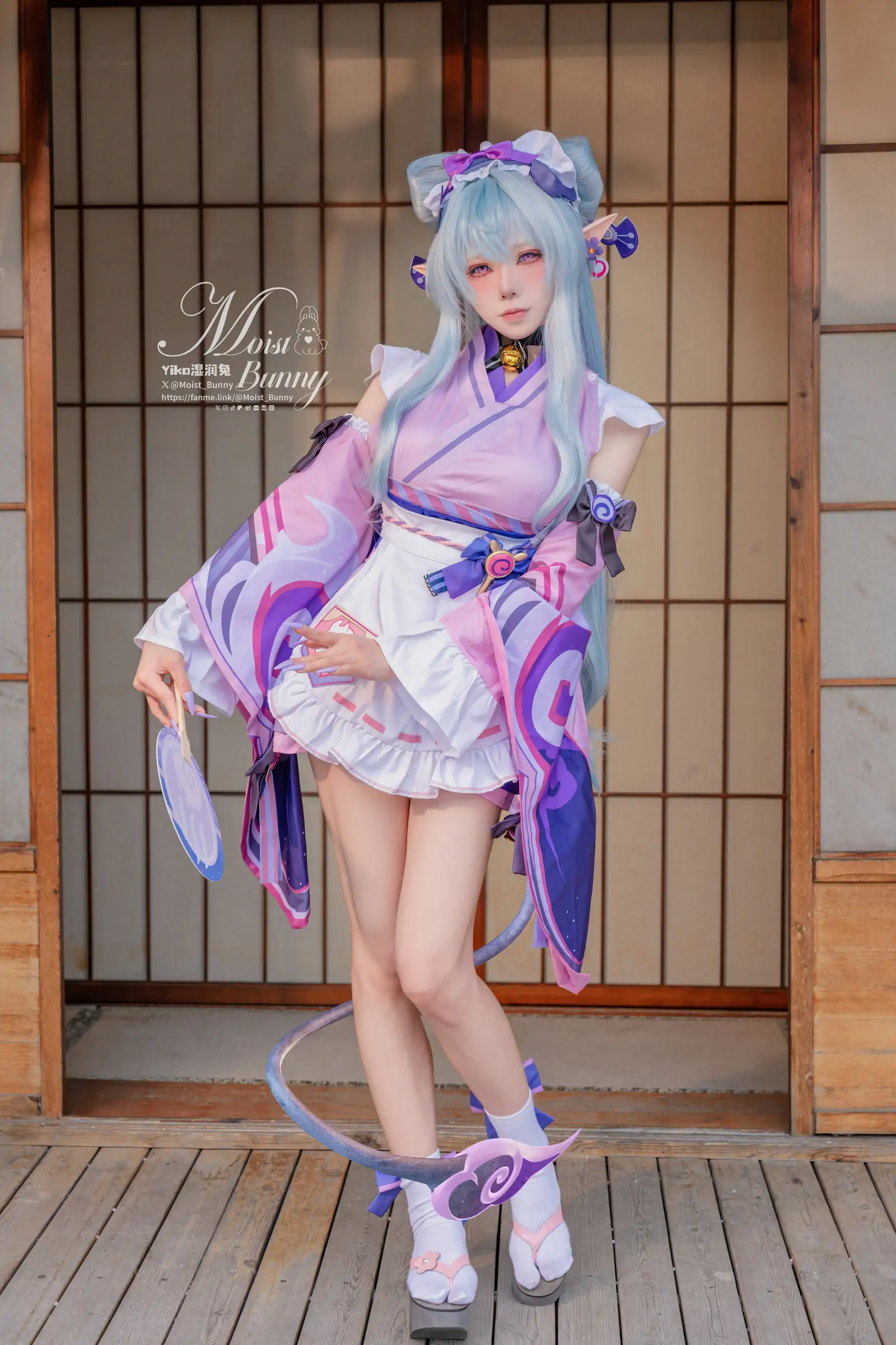 Yiko湿润兔 -『浮枕朝颜-梦见月瑞希』红昭愿 Cosplay-第2张