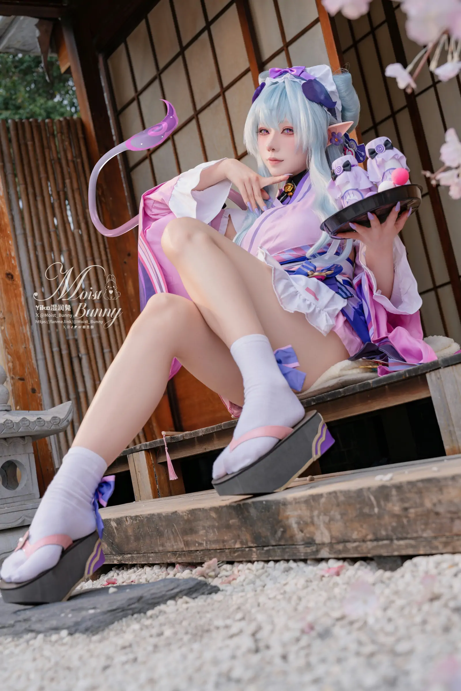Yiko湿润兔 -『浮枕朝颜-梦见月瑞希』红昭愿 Cosplay-第10张