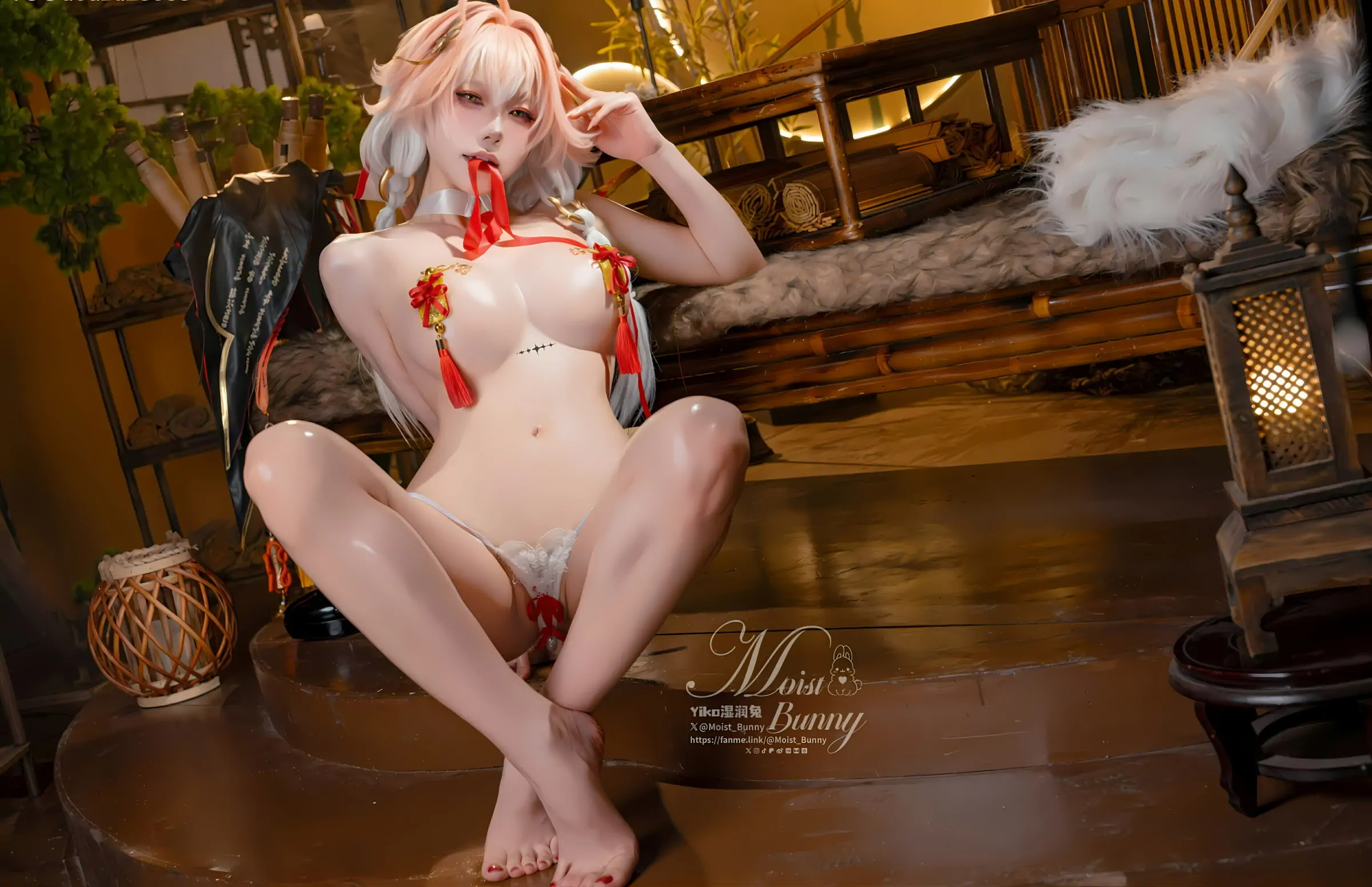 Yiko湿润兔  25.06月作品 炽羽策阵星 长离 Cosplay-第3张