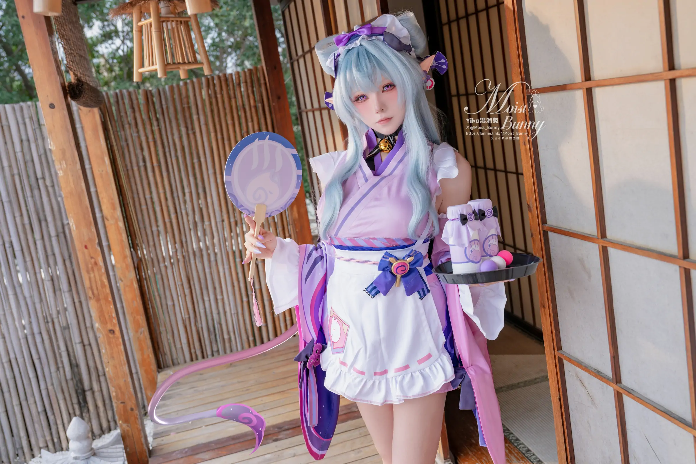 Yiko湿润兔 -『浮枕朝颜-梦见月瑞希』红昭愿 Cosplay-第127张
