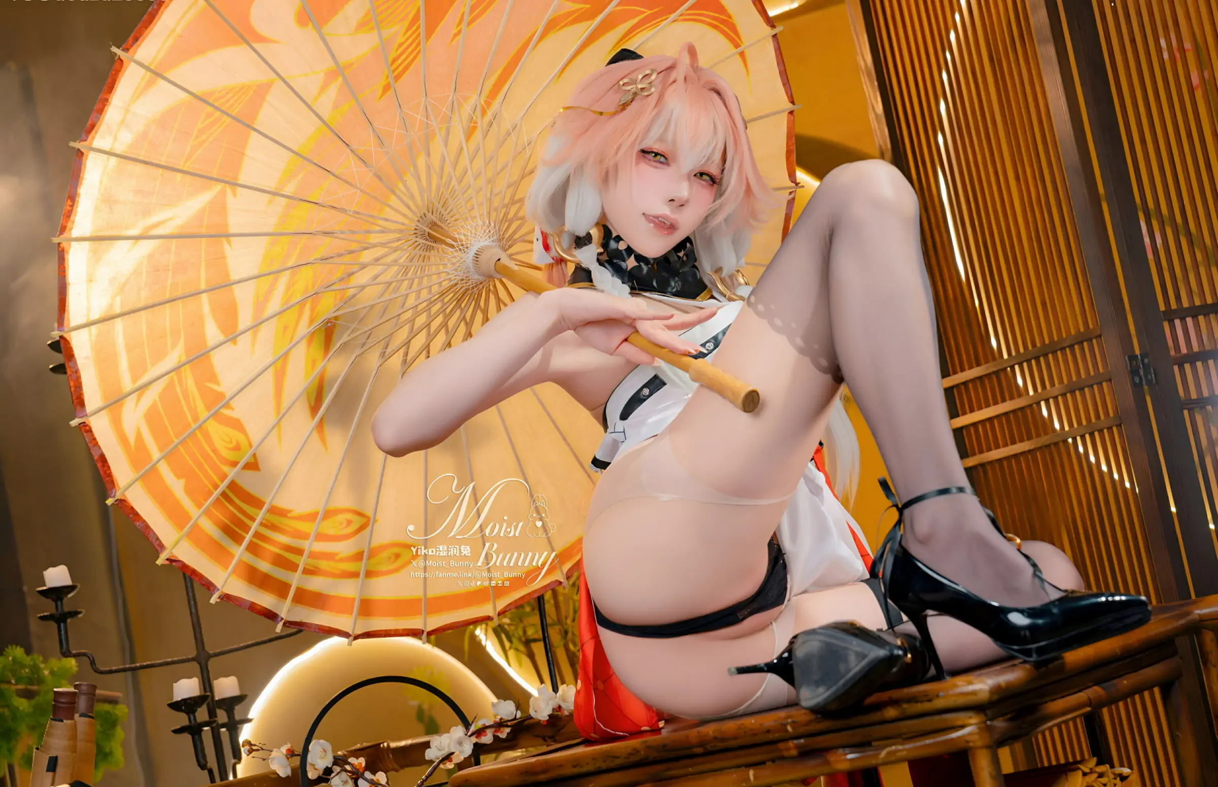 Yiko湿润兔  25.06月作品 炽羽策阵星 长离 Cosplay-第18张
