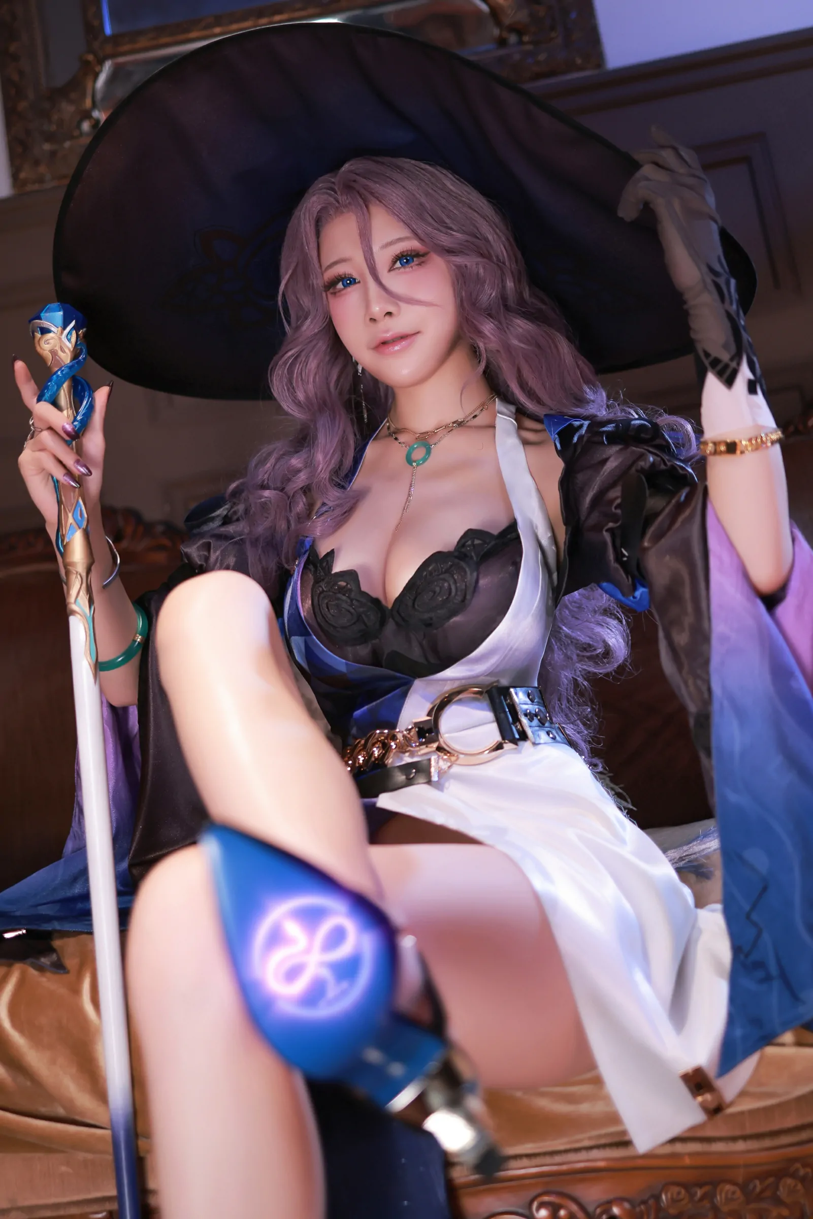 水淼aqua  翡翠 崩坏星穹铁道 Cosplay-第52张