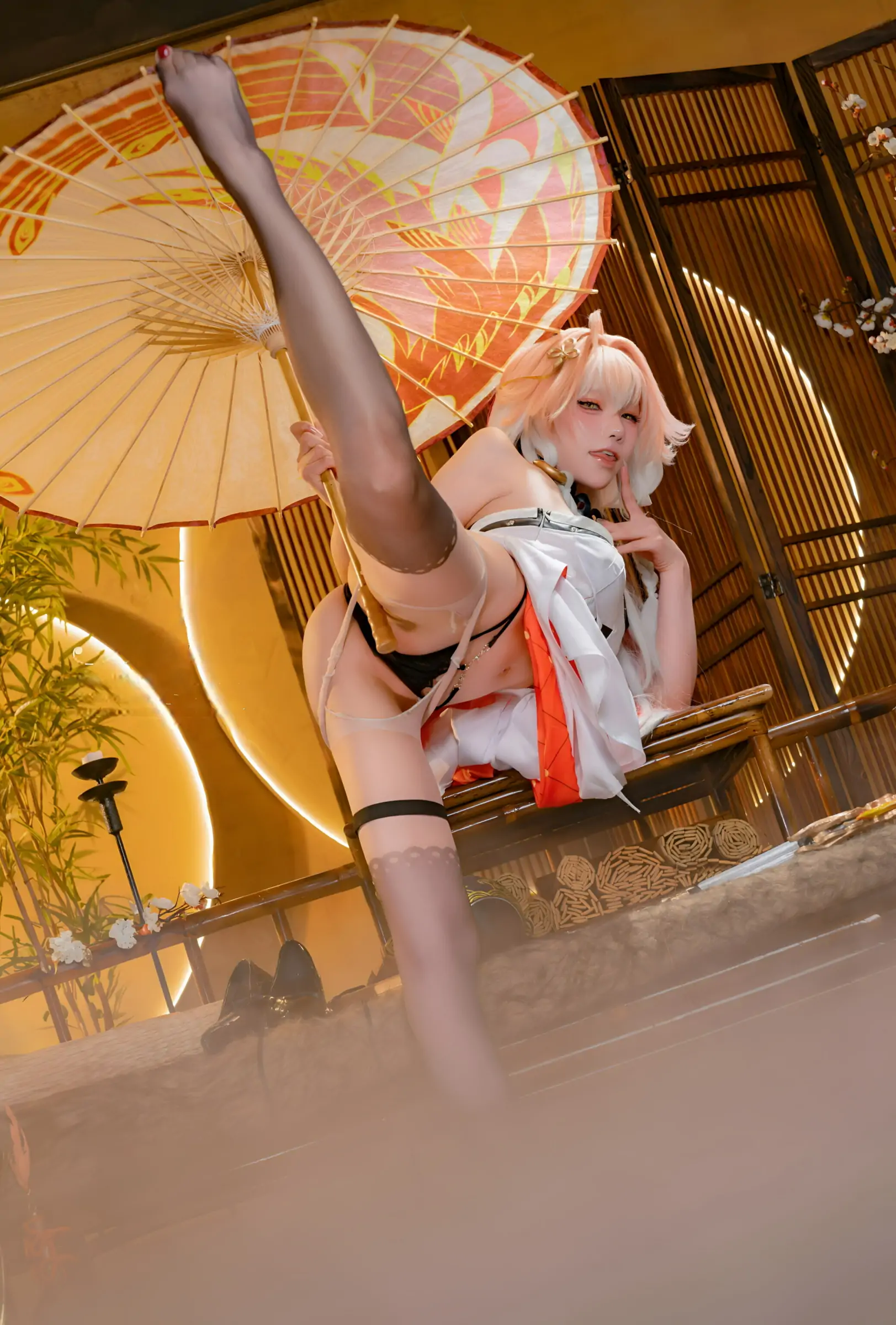 Yiko湿润兔  25.06月作品 炽羽策阵星 长离 Cosplay-第47张