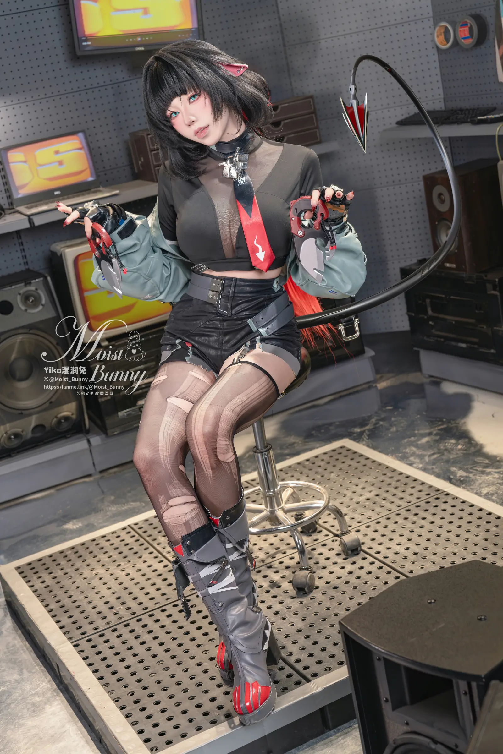Yiko湿润兔 25.05月作品『查无此人-简·杜』Mr.TAXI Cosplay-第11张