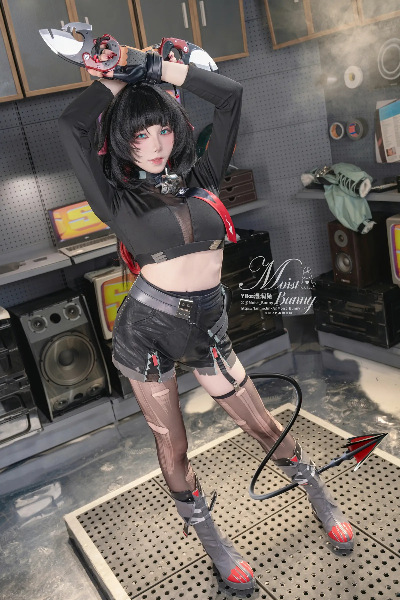 Yiko湿润兔 25.05月作品『查无此人-简·杜』Mr.TAXI Cosplay-第17张