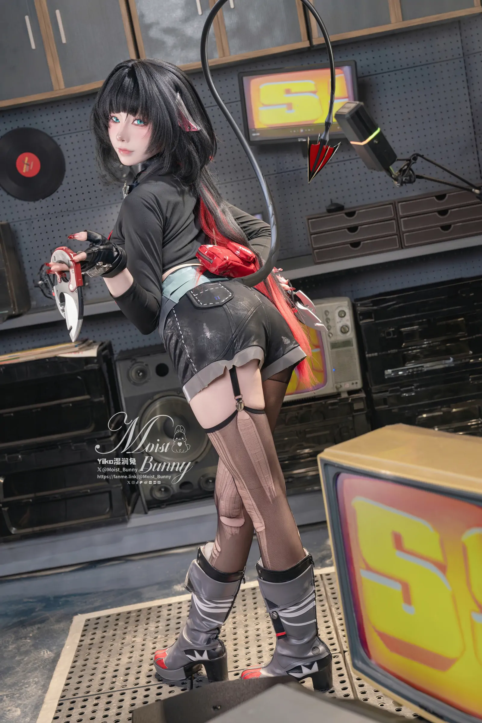 Yiko湿润兔 25.05月作品『查无此人-简·杜』Mr.TAXI Cosplay-第18张