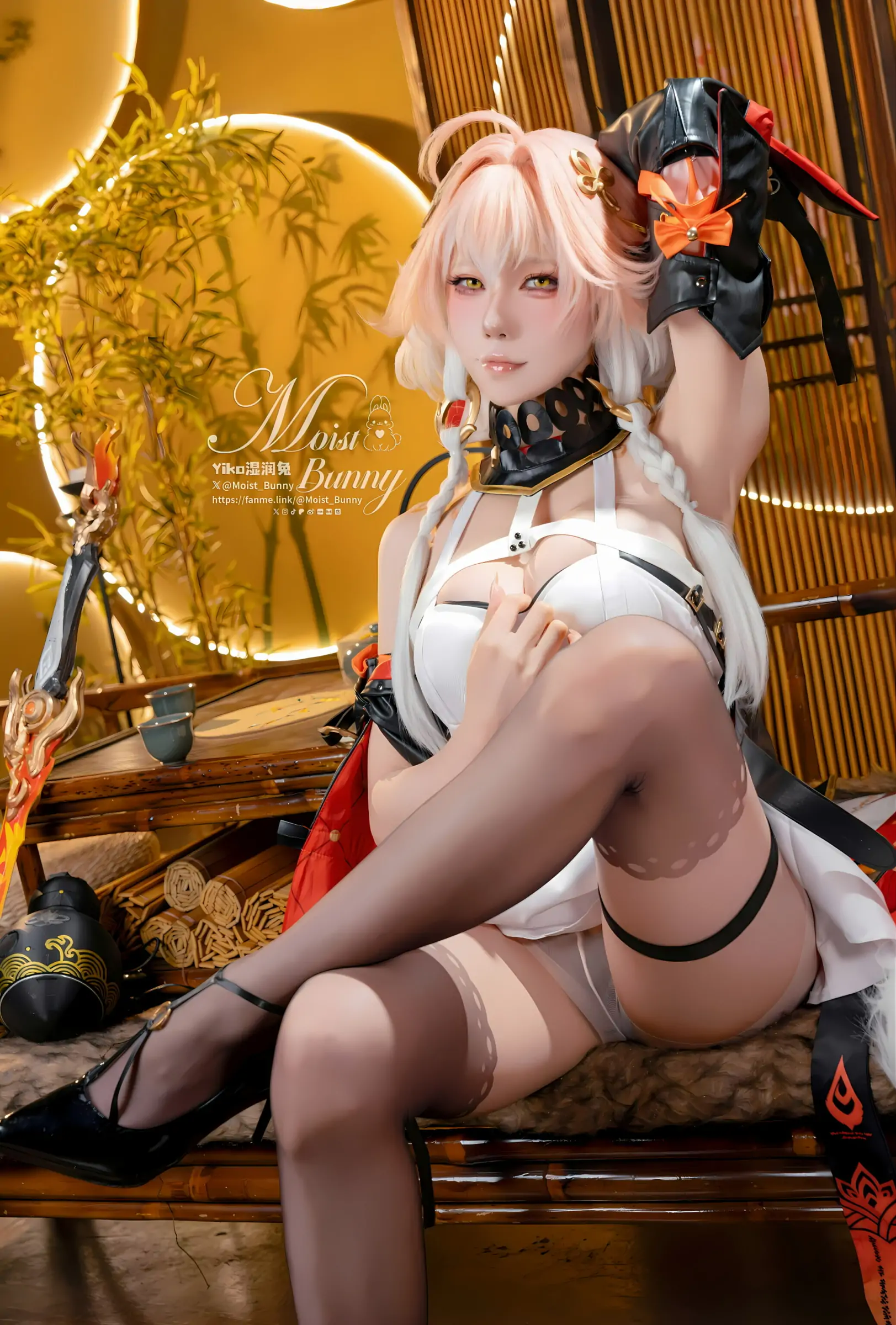 Yiko湿润兔  25.06月作品 炽羽策阵星 长离 Cosplay-第67张