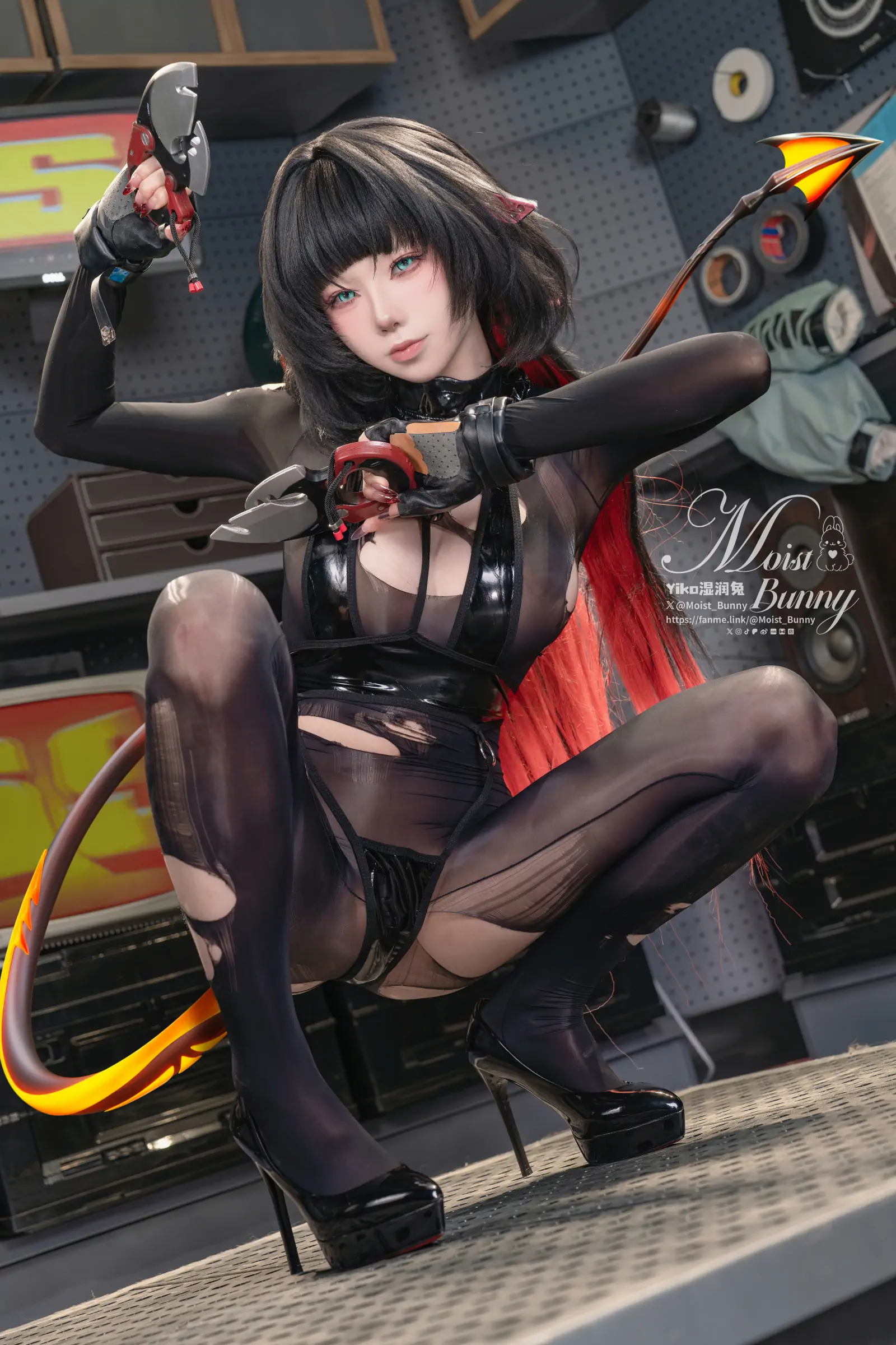 Yiko湿润兔 25.05月作品『查无此人-简·杜』Mr.TAXI Cosplay-第36张