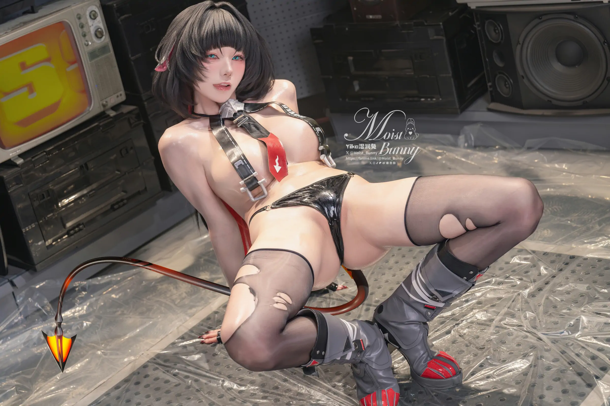 Yiko湿润兔 25.05月作品『查无此人-简·杜』Mr.TAXI Cosplay-第50张