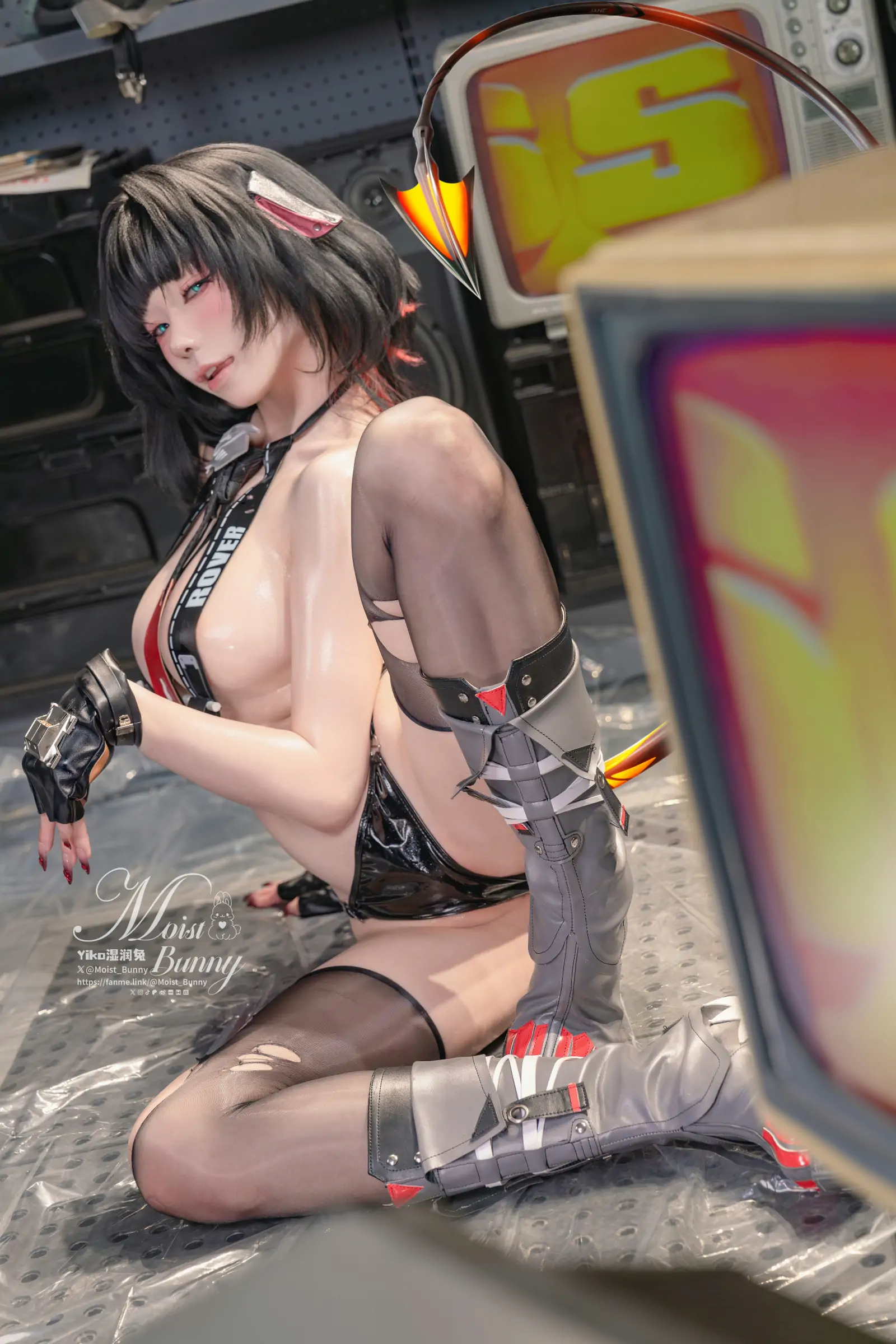 Yiko湿润兔 25.05月作品『查无此人-简·杜』Mr.TAXI Cosplay-第54张