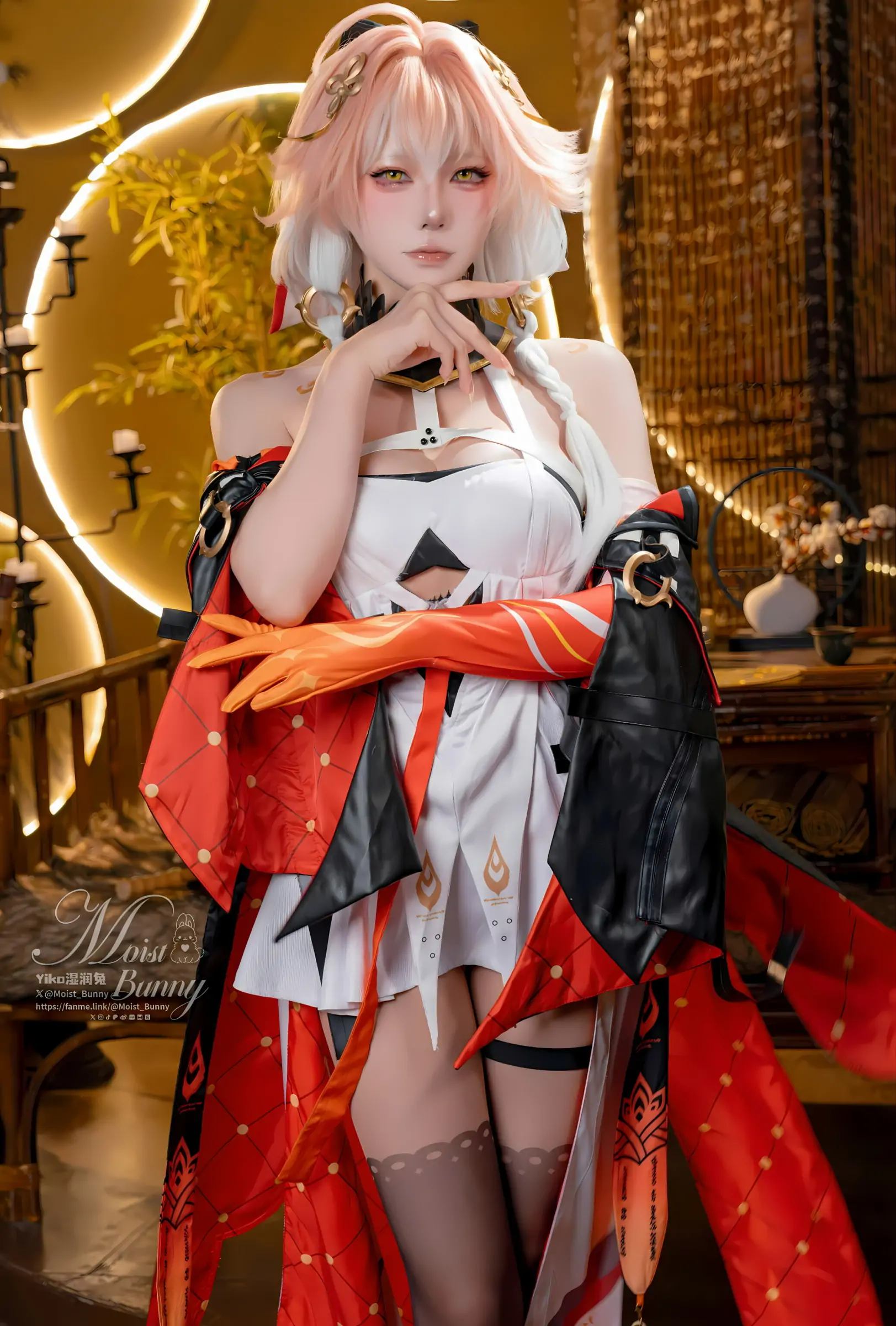 Yiko湿润兔  25.06月作品 炽羽策阵星 长离 Cosplay-第106张