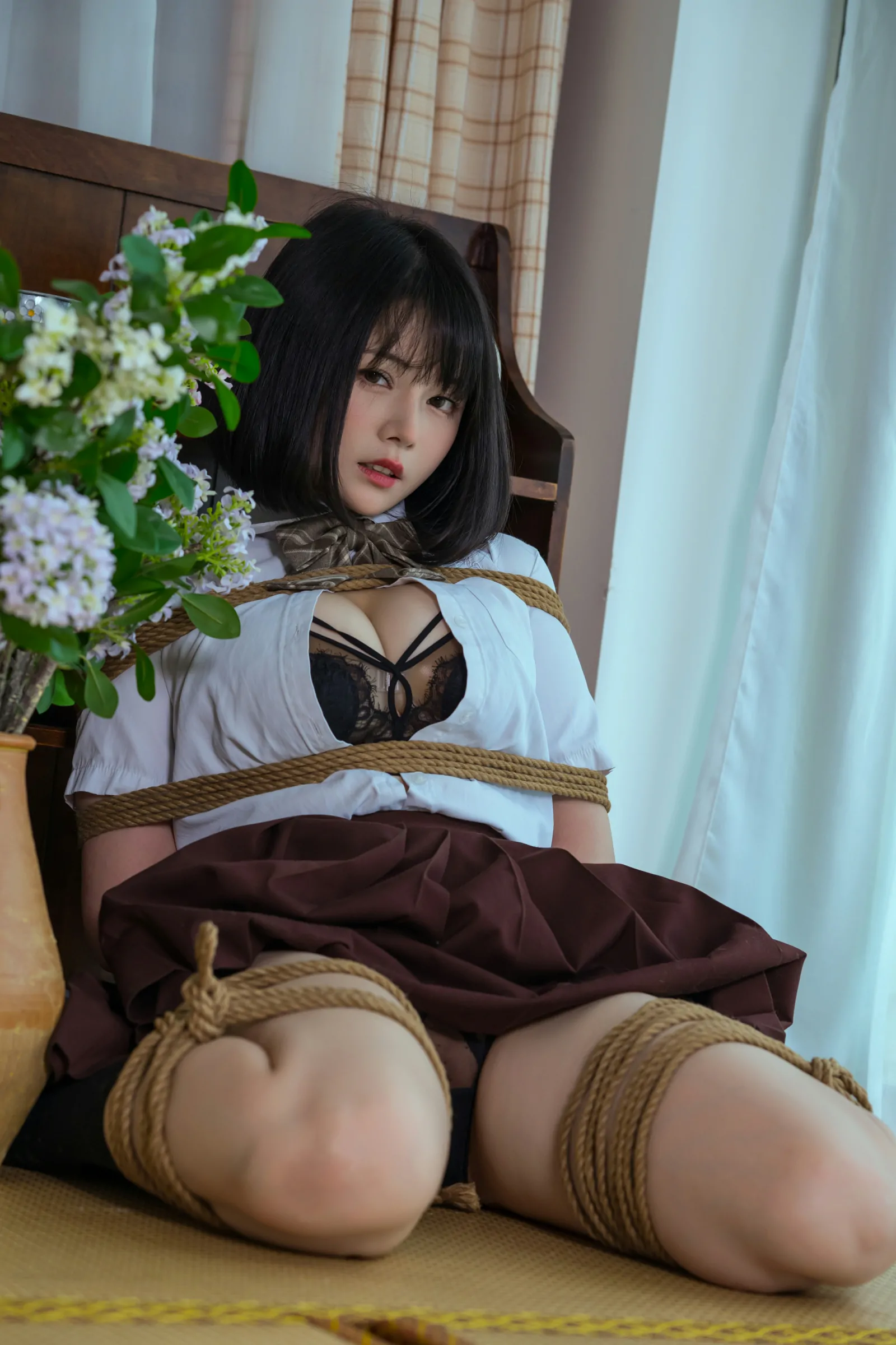 七月喵子  潮汐 Cosplay-第1张