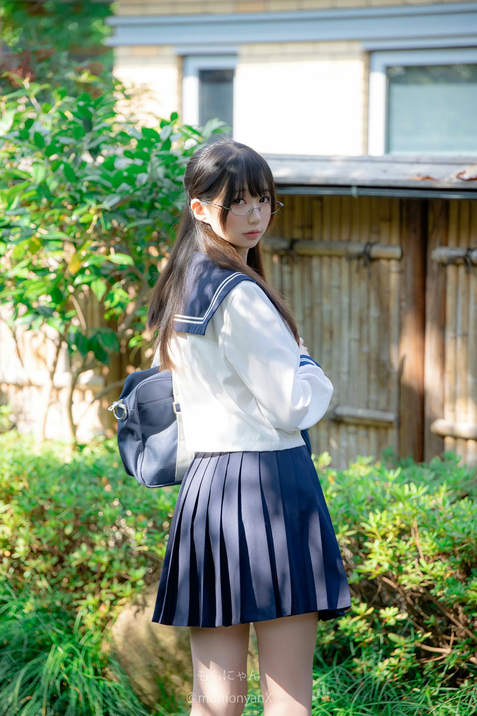 Nagisa魔物喵  真面目な委員長 Cosplay-第1张
