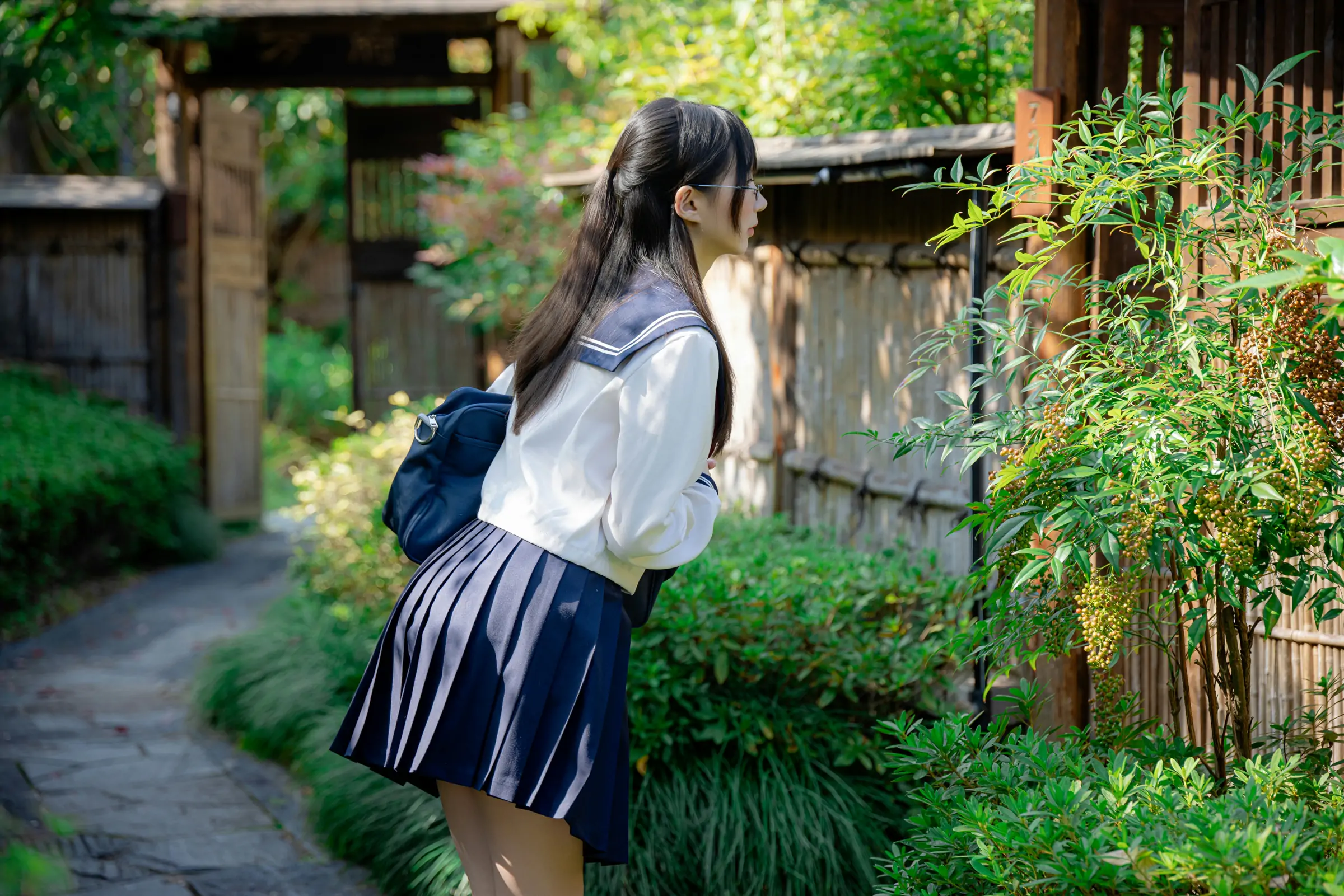 Nagisa魔物喵  真面目な委員長 Cosplay-第3张