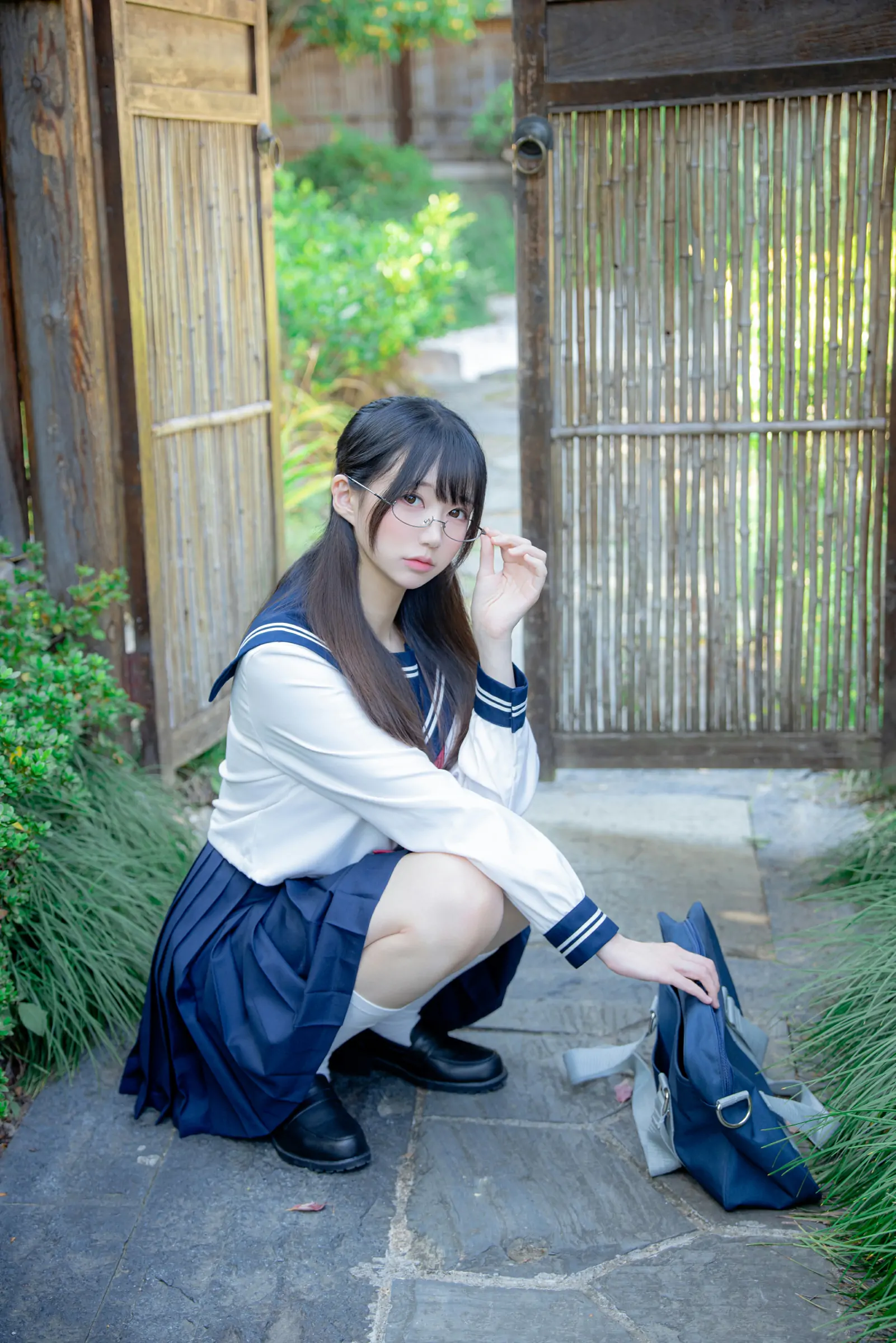 Nagisa魔物喵  真面目な委員長 Cosplay-第11张