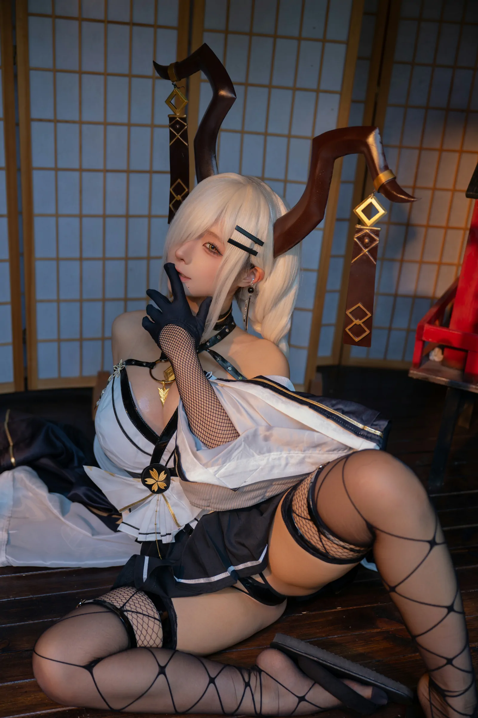 蠢沫沫  碧蓝航线 尾张 Cosplay-第3张