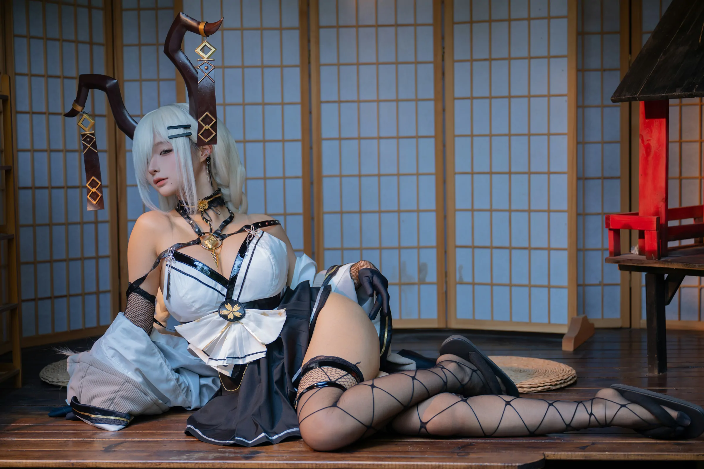 蠢沫沫  碧蓝航线 尾张 Cosplay-第2张